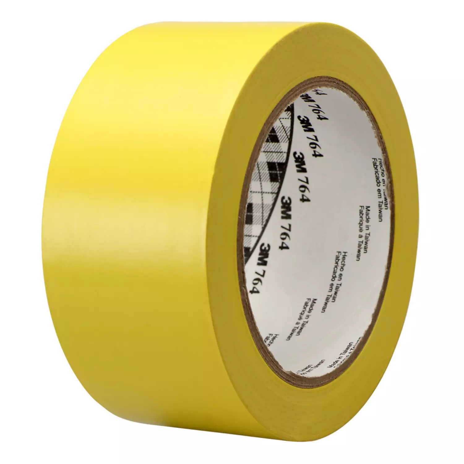 3M 764i Vinyl Tape - PVC plakband Geel - 50 mm x 33 m x 0.13 mm-image