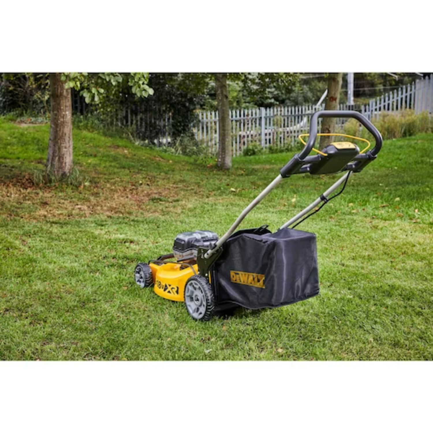 DeWALT DCMW564N 18V Li-Ion Accu Grasmaaier body incl. opvangzak - 55L - 48cm-image