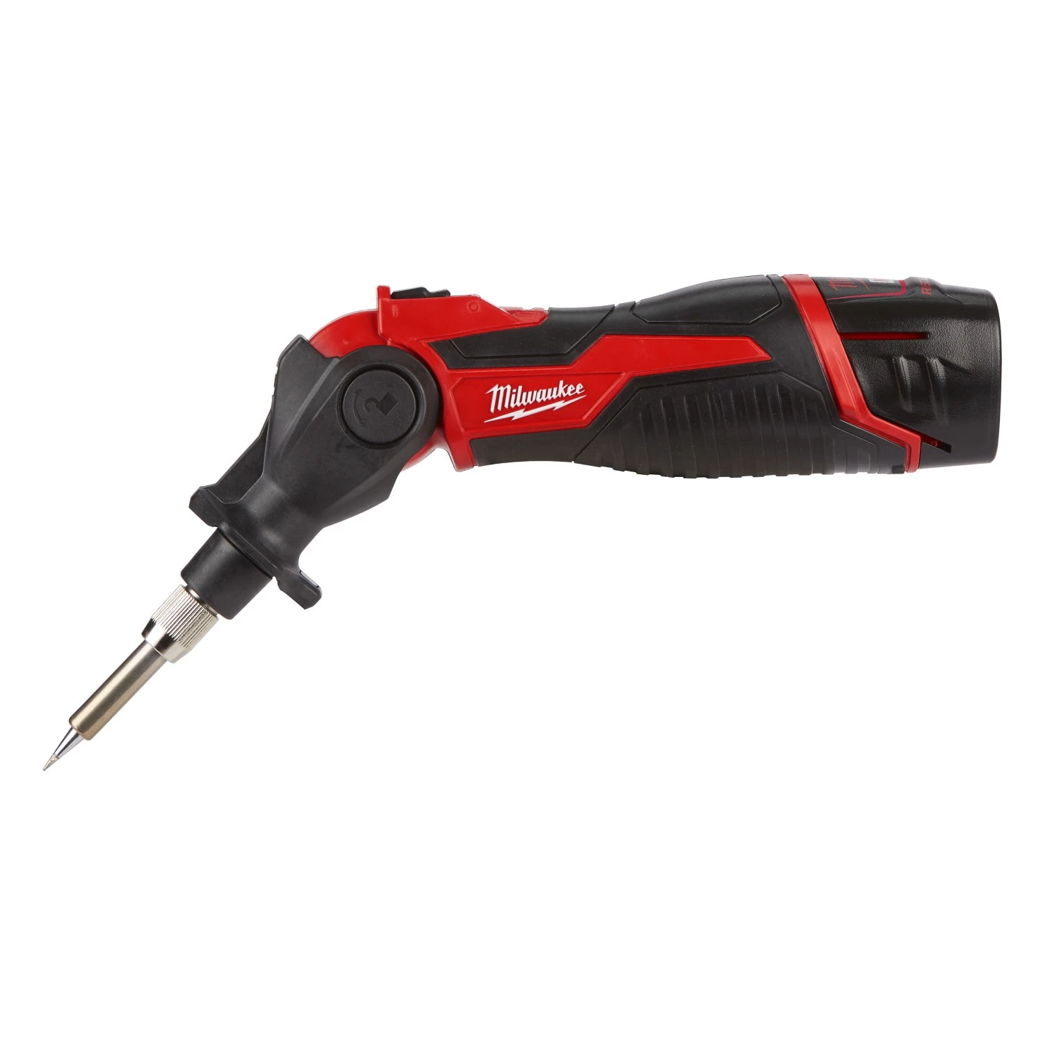 Milwaukee M12 SI-201C Fer à souder à batteries 12V Li-Ion (1x batterie 2Ah) dans coffret-image