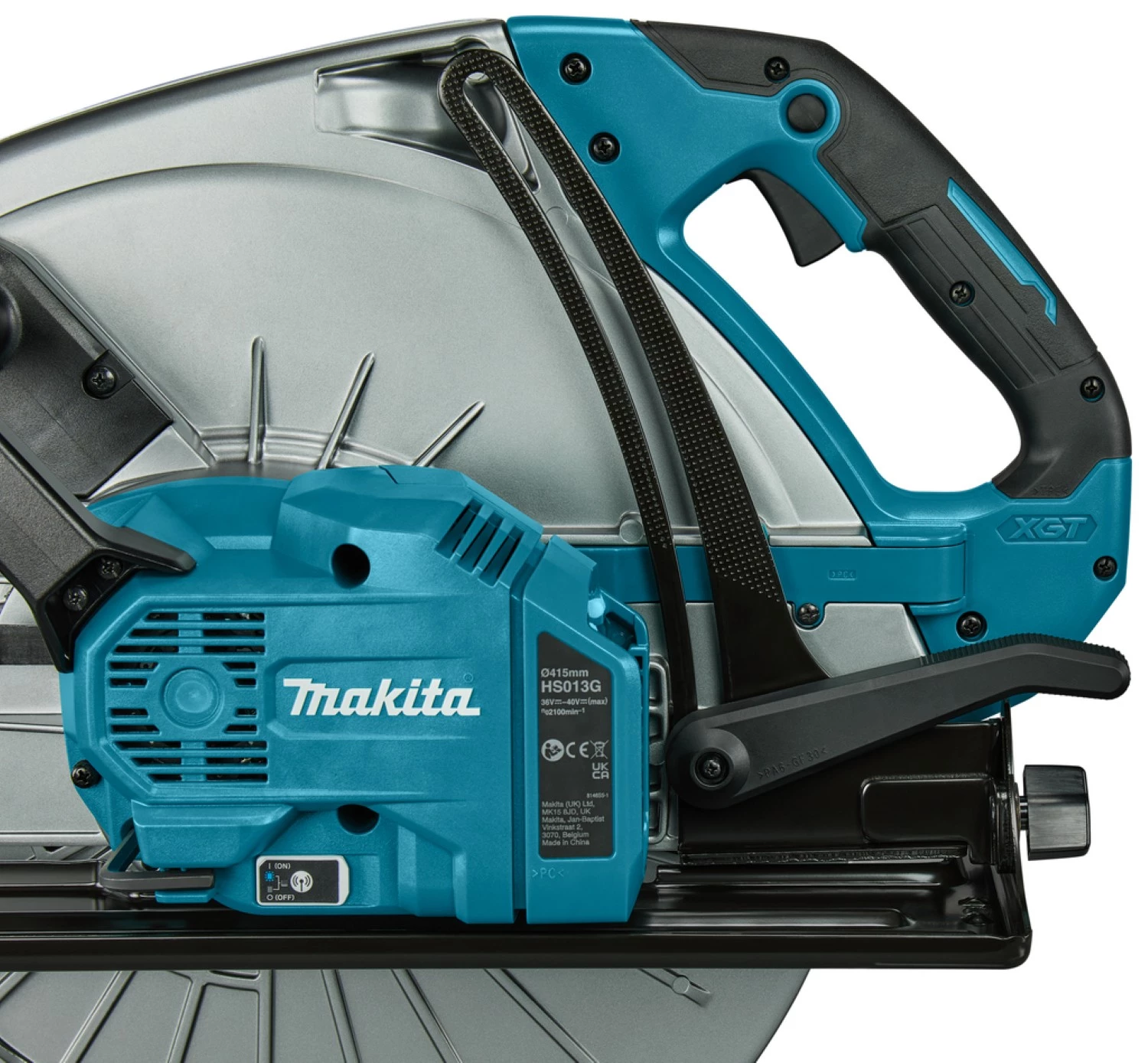 Makita HS013GT101 40V XGT Li-ion accu cirkelzaag set (1x 5.0Ah accu) in doos - 415mm-image