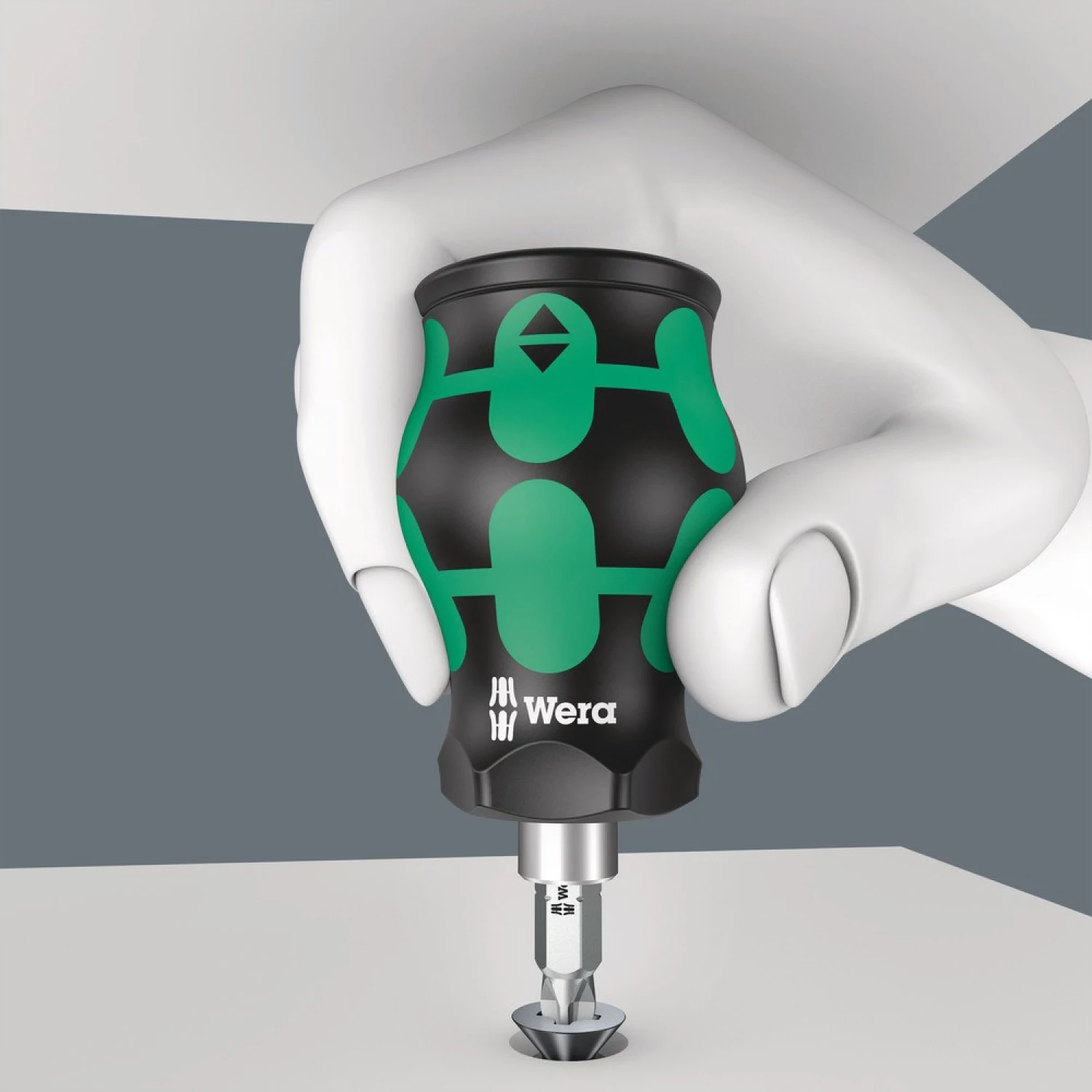 Wera 05008877001 Kraftform Kompakt Stubby Magazin 4 Bitschroevendraaier - 6 in 1 multi-bit-image