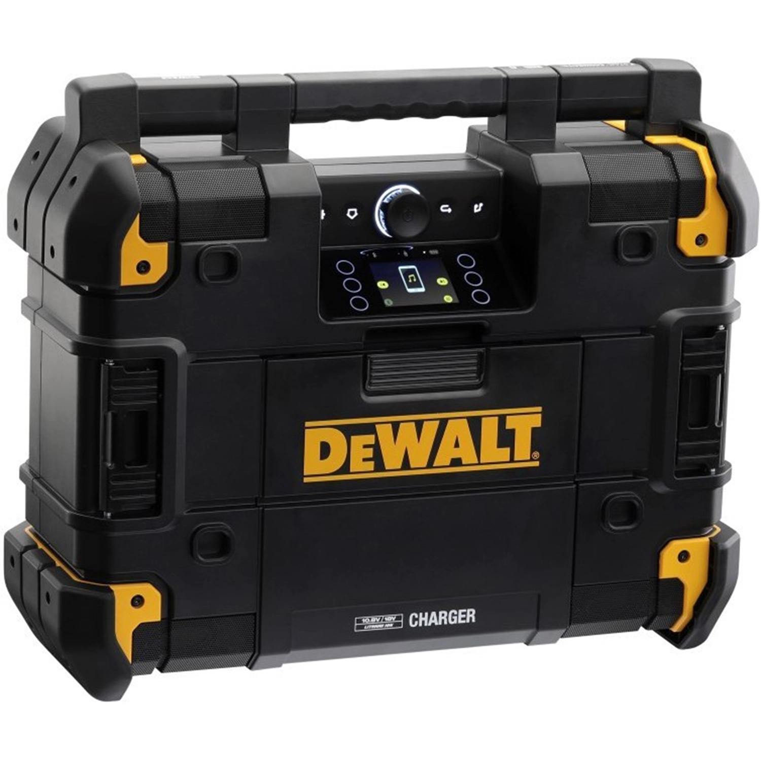 DeWALT DWST1-81078 10,8 / 54V Li-ion XR accu TSTAK radio met oplaadfunctie - werkt op netstroom & accu-image