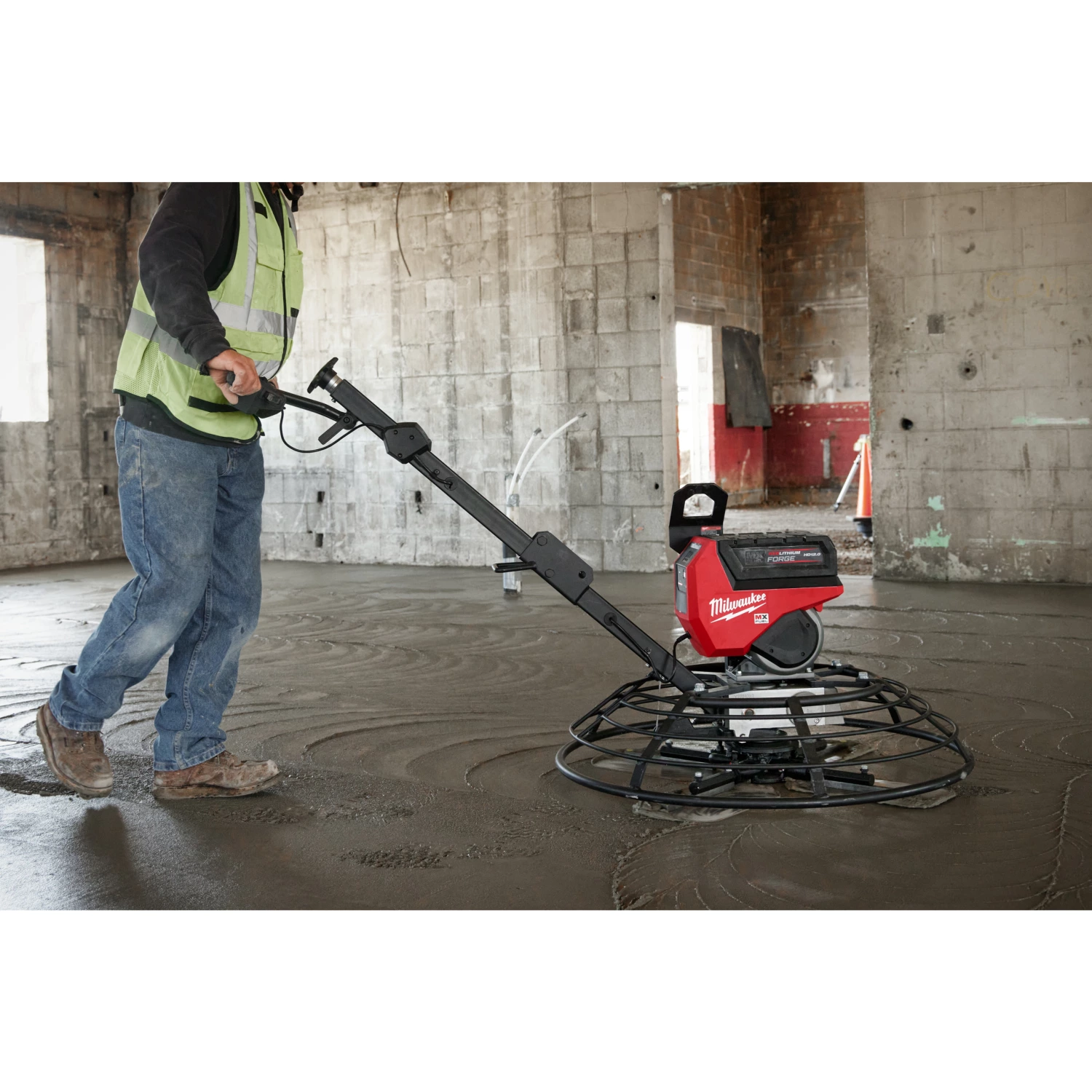 Milwaukee MXF WBT90-0 MX Fuel machine à talocher sans fils - 900mm-image