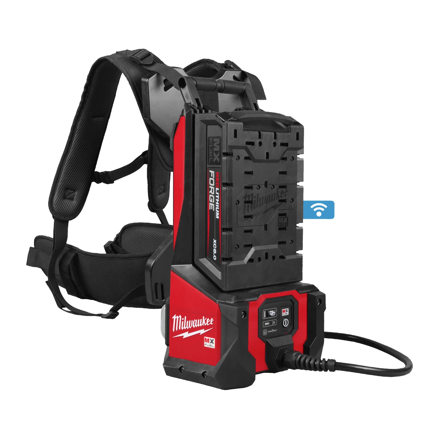 Milwaukee MXF CVHF-802 MX Fuel accu hoogfrequent betontrilnaad set (2x 8.0Ah accu)-image