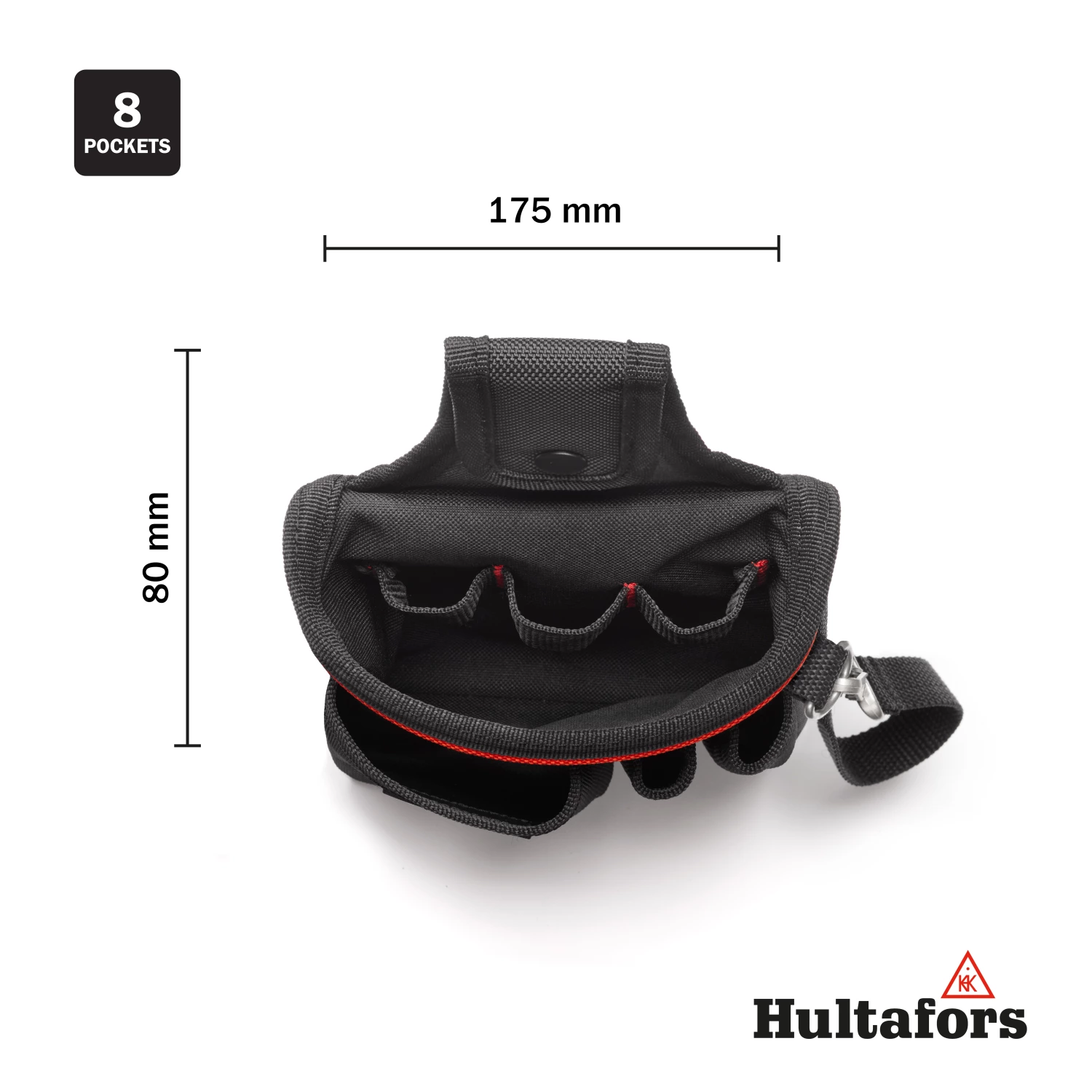 Hultafors 592020 Sac à outils de mécanicien - 8 poches/supports d'outils-image