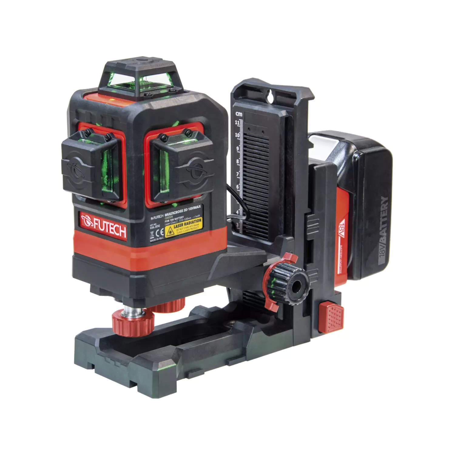 Futech Klem- en wandhouder - magnetisch - 1/4" en 5/8"
