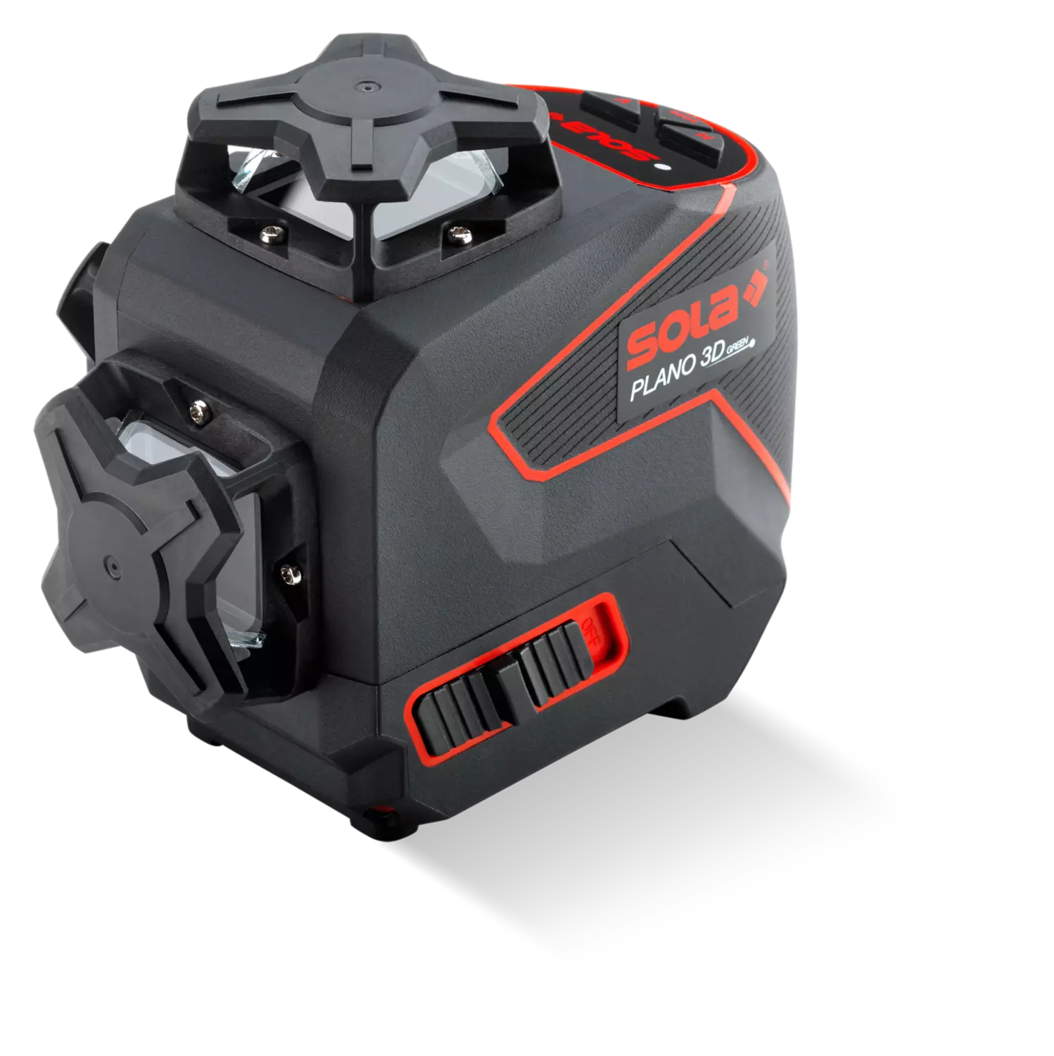 Sola PLANO 3D Green RCB Set Laser à lignes croisées 360° dans un coffret - 3 lignes - vert - 30 m - IP54-image