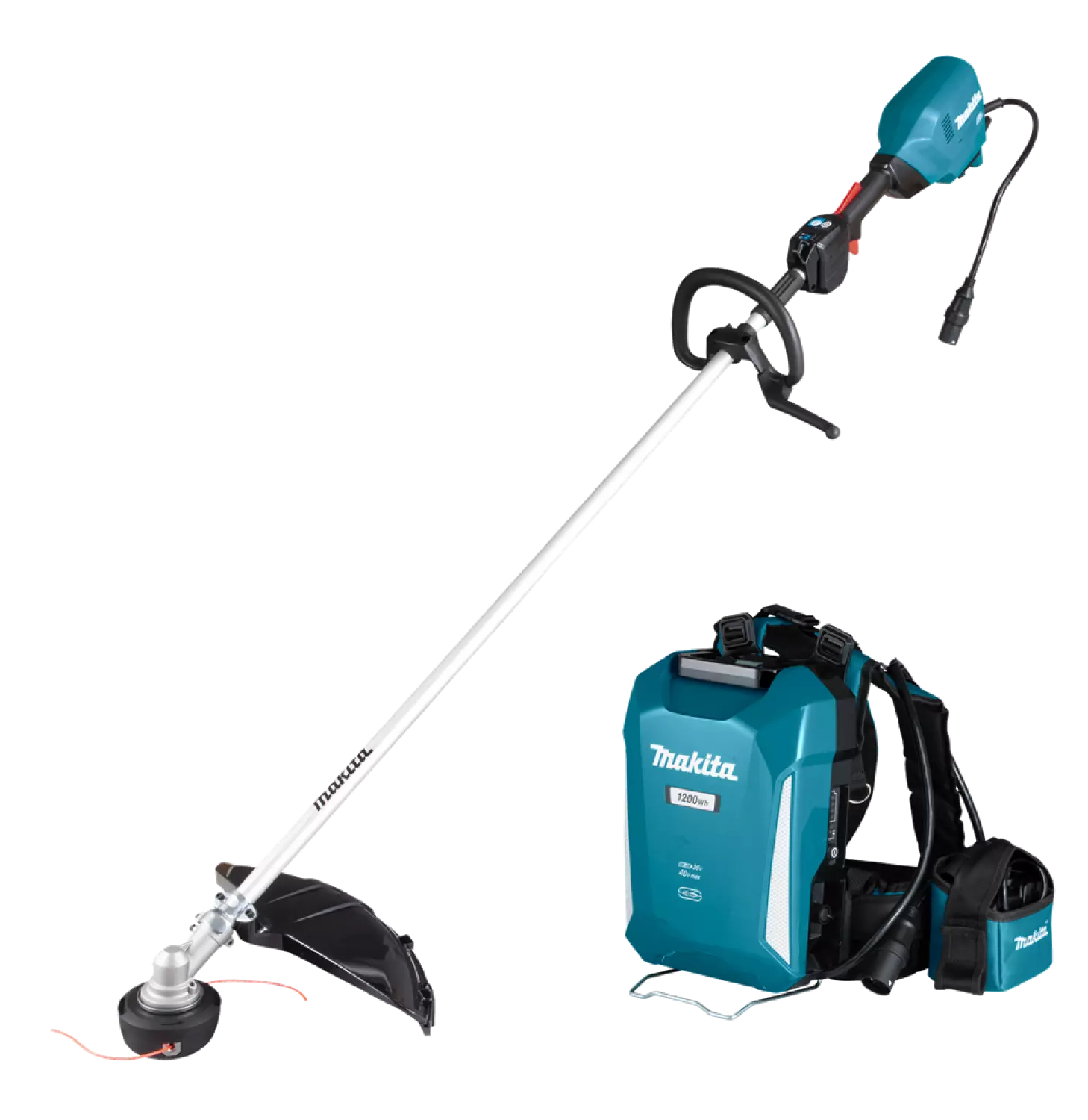 Makita UR201CX1 - Débroussailleuse sans-fil - 36V Li-ion - avec connecteur -Poignée D-image