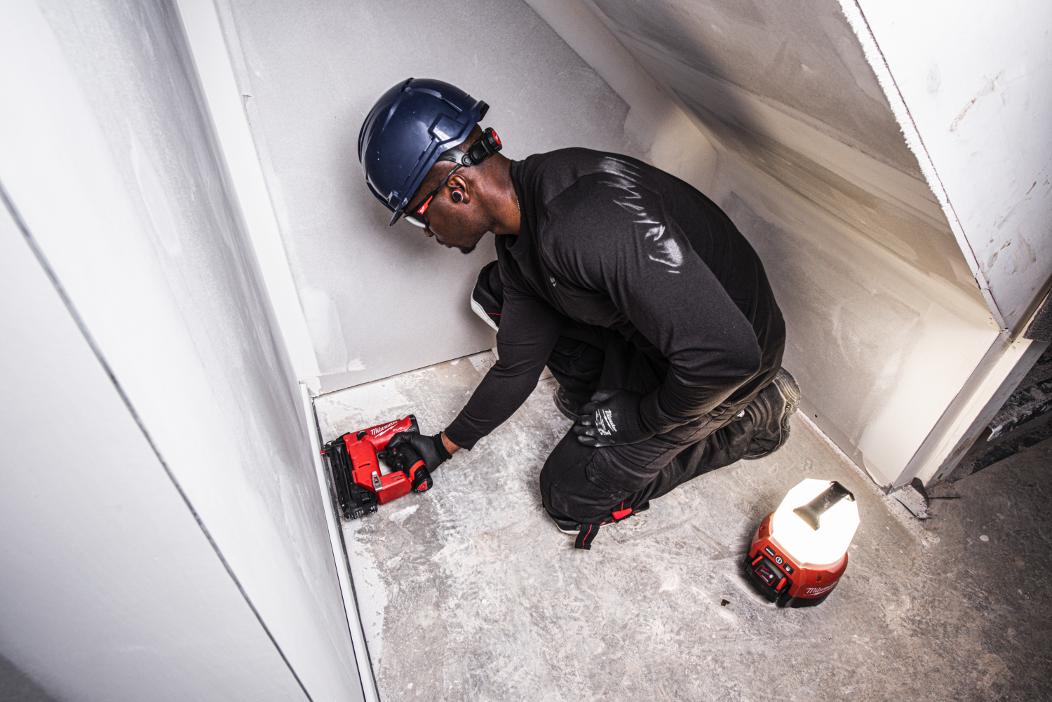 Milwaukee M12 FCN18GS-0X 12V Li-ion accu Rechte tacker body in HD Box - 18Ga-image