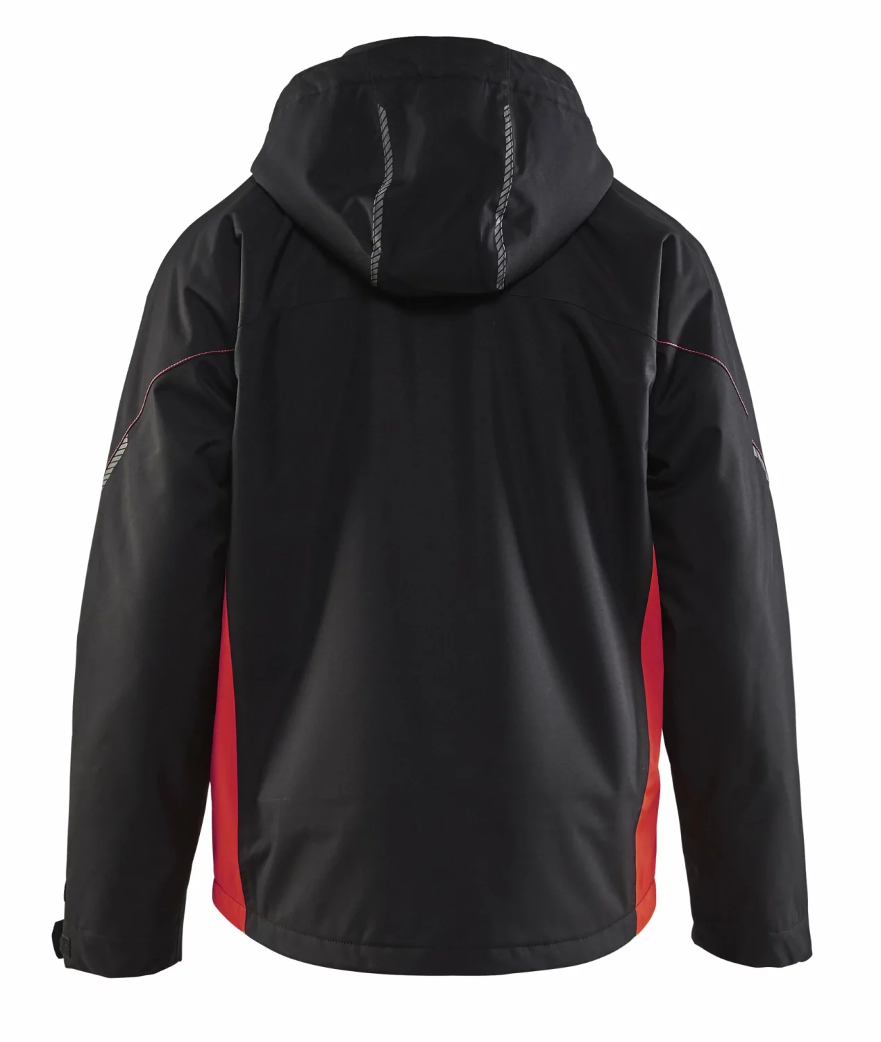 Blåkläder 4890 Lichtgewicht winterjas - zwart/rood - maat M-image