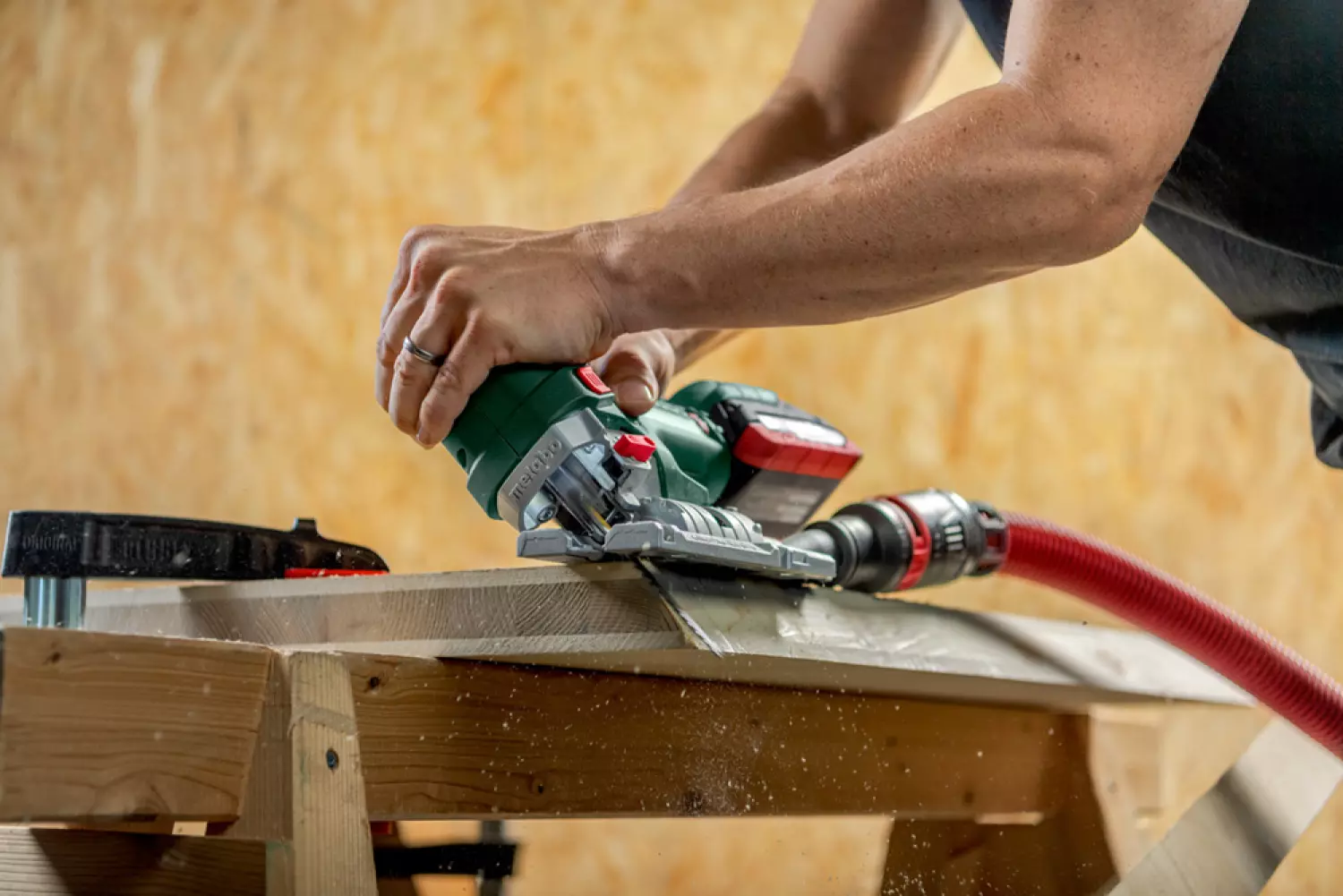 Metabo STA 18 LTX 150 BL 18V Li-ion accu decoupeerzaag body - T-greep-image