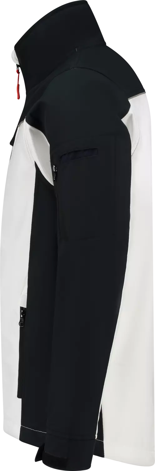 Workman 25011 Veste Softshell  pour femmes - Blanc / Bleu marine - L-image