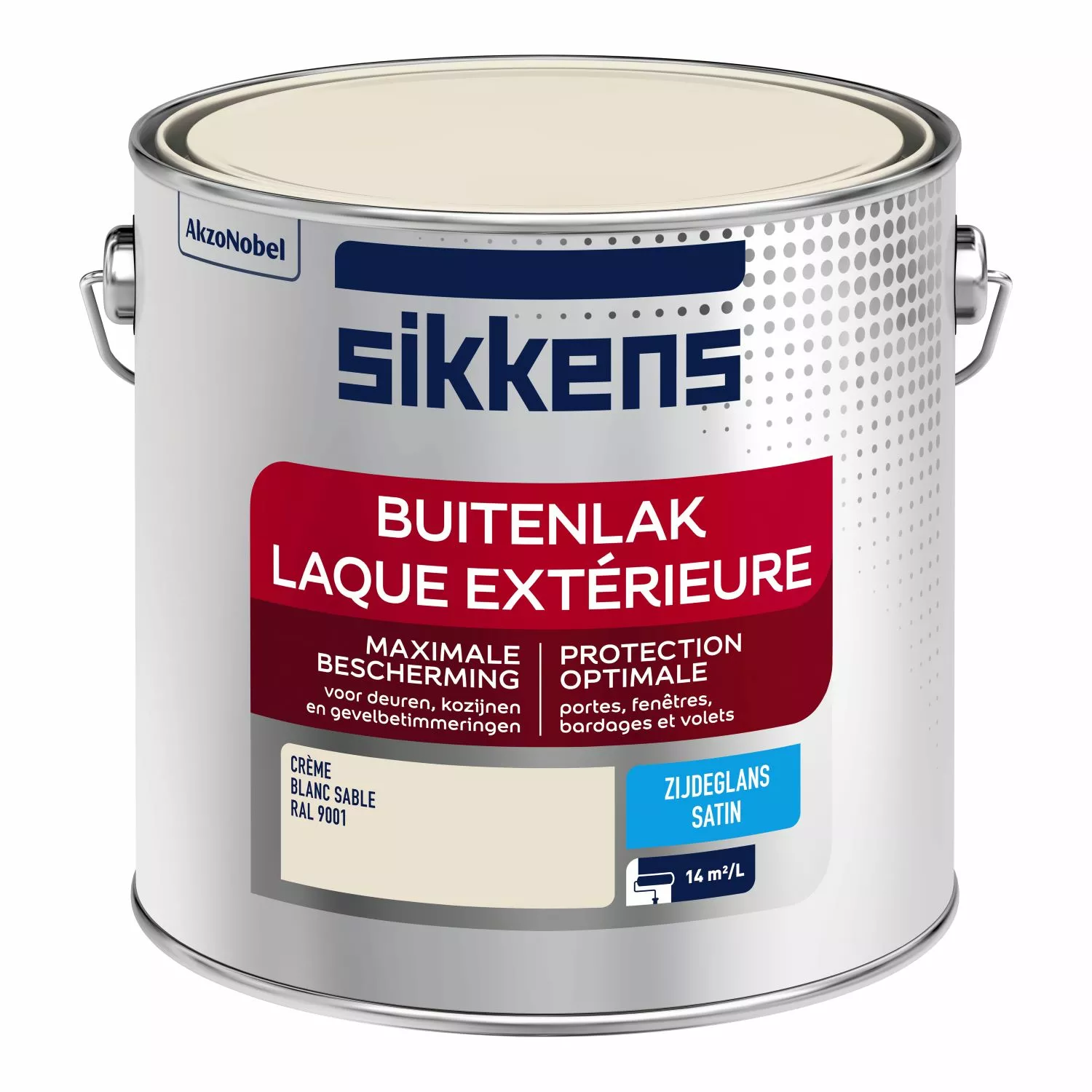 Sikkens Buitenlak Zijdeglans - Ral 9001 - 2,5L-image