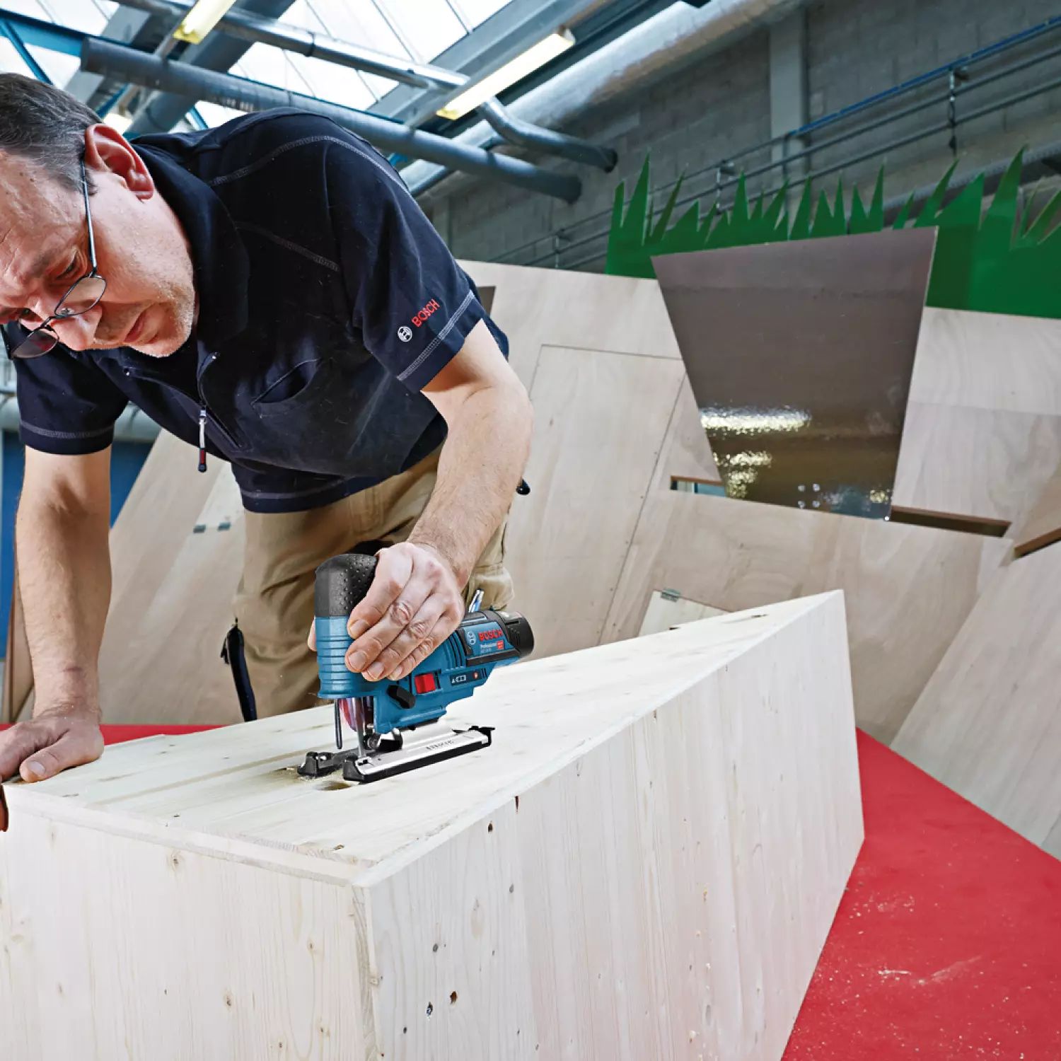 Bosch GST 12V-70 12V Li-Ion Accu decoupeerzaag body - T-greep - variabel-image