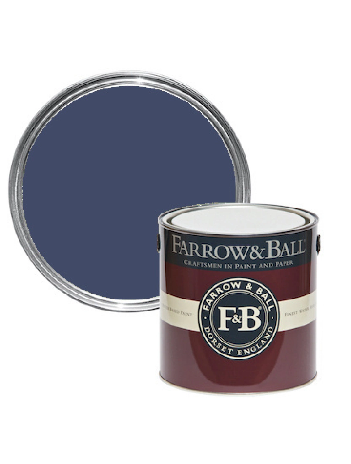 Farrow & Ball Exterior Eggshell Serge No. 9919 - 2.5L 6 Year-image