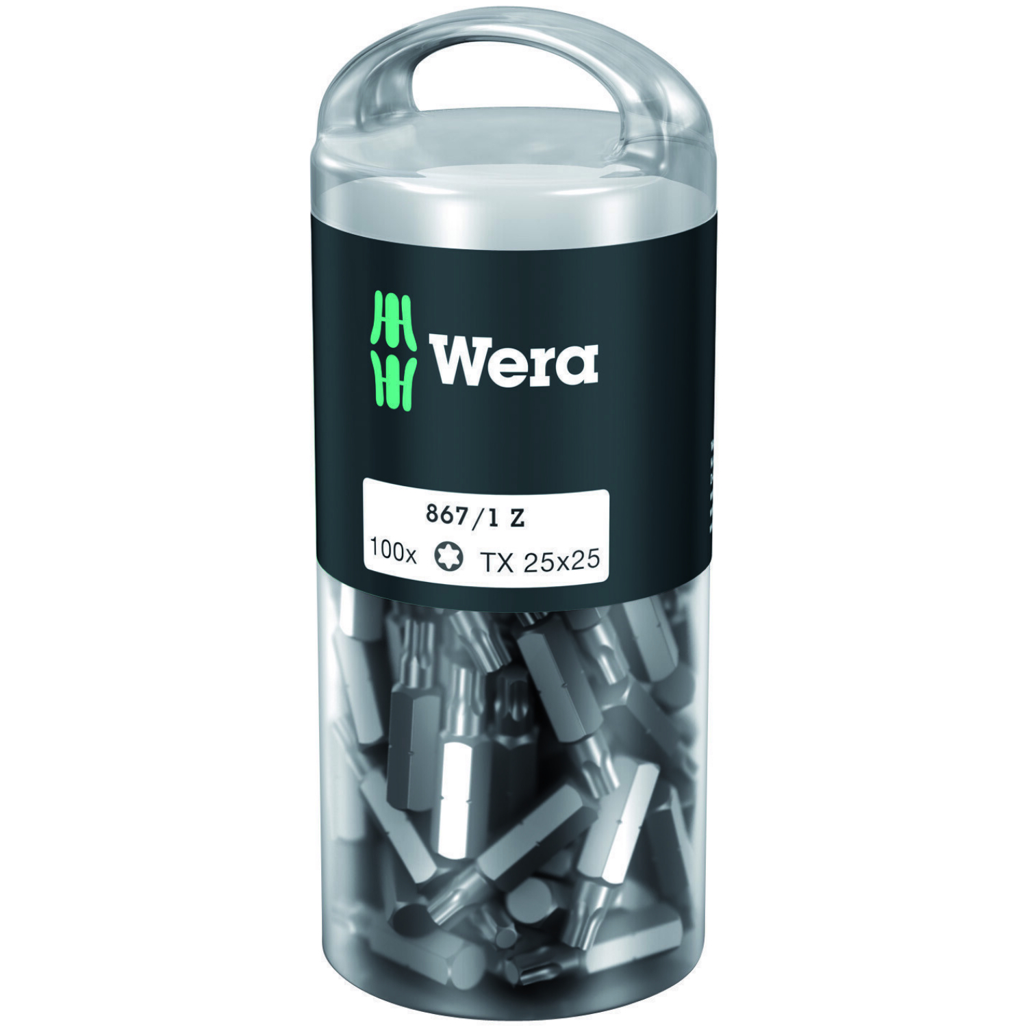 Wera 867/1 Embouts TORX® DIY 100, TX 25 x 25 mm, 100 pièces-image