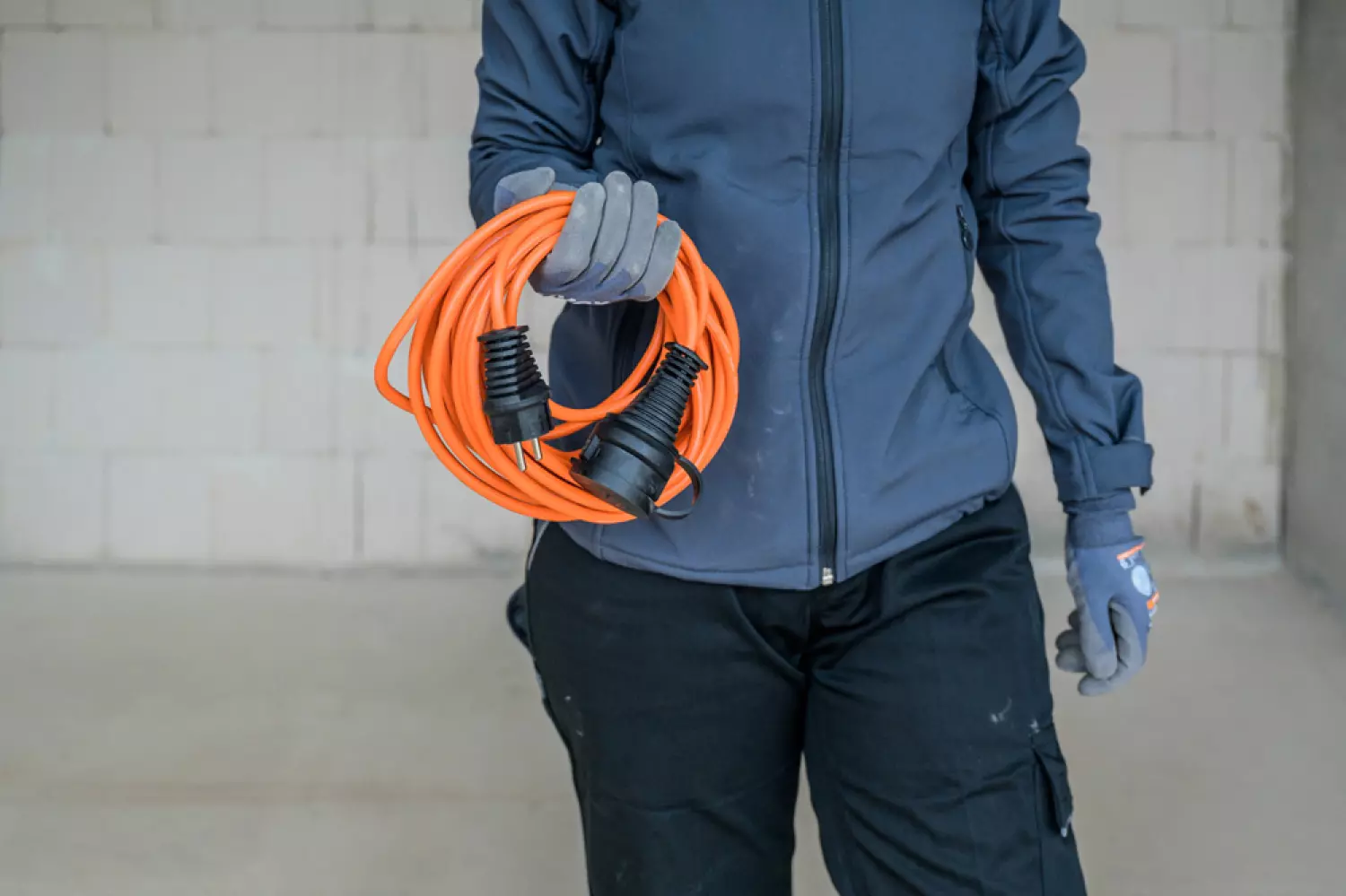 Brennenstuhl BREMAXX verlengkabel IP44 10m AT-N05V3V3-F 3G1.5 oranje-image