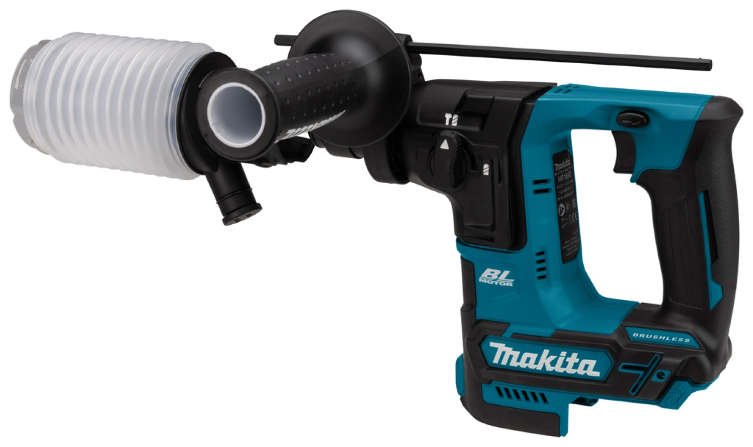 Makita HR166DSMJ 10.8V Li-Ion Accu SDS-plus boorhamer set (2x 4.0Ah accu) in Mbox- 1,1J - Koolborstelloos-image