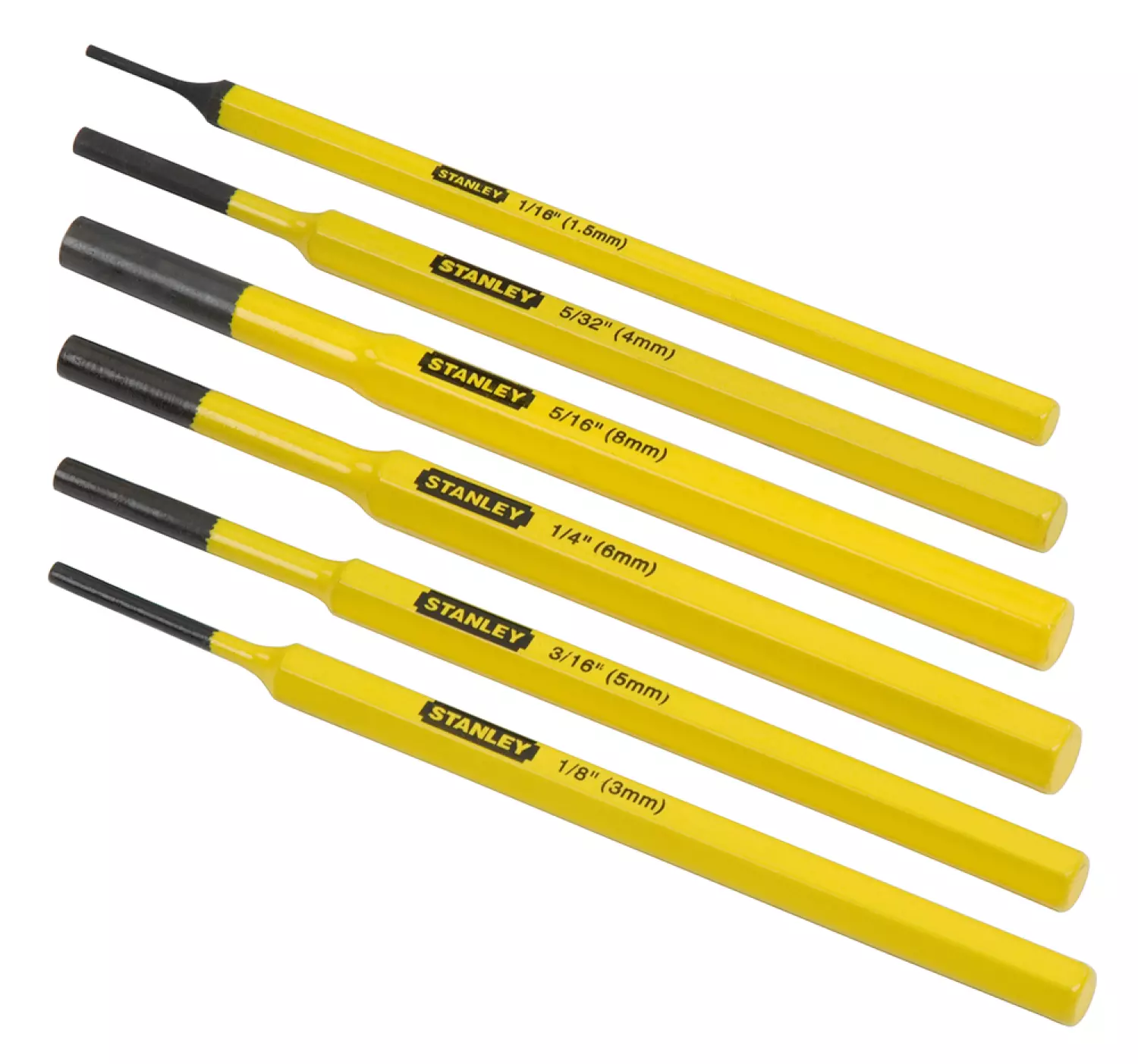 Stanley 4-18-226 - Jeu de Chasse-Clous 6Pcs.-image