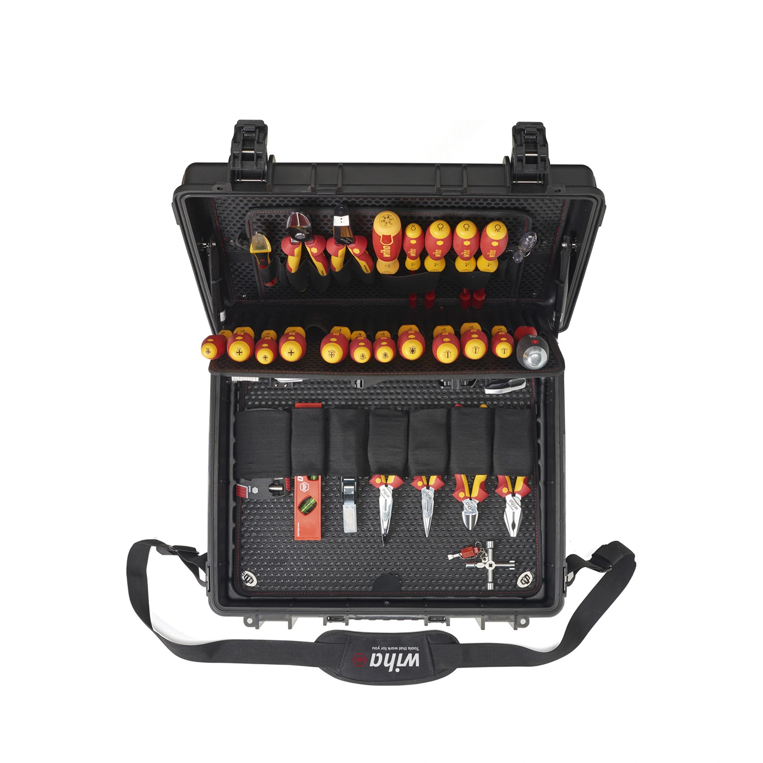 Wiha 9300-702 Competence XL 81-delige Gereedschapset voor elektriciens