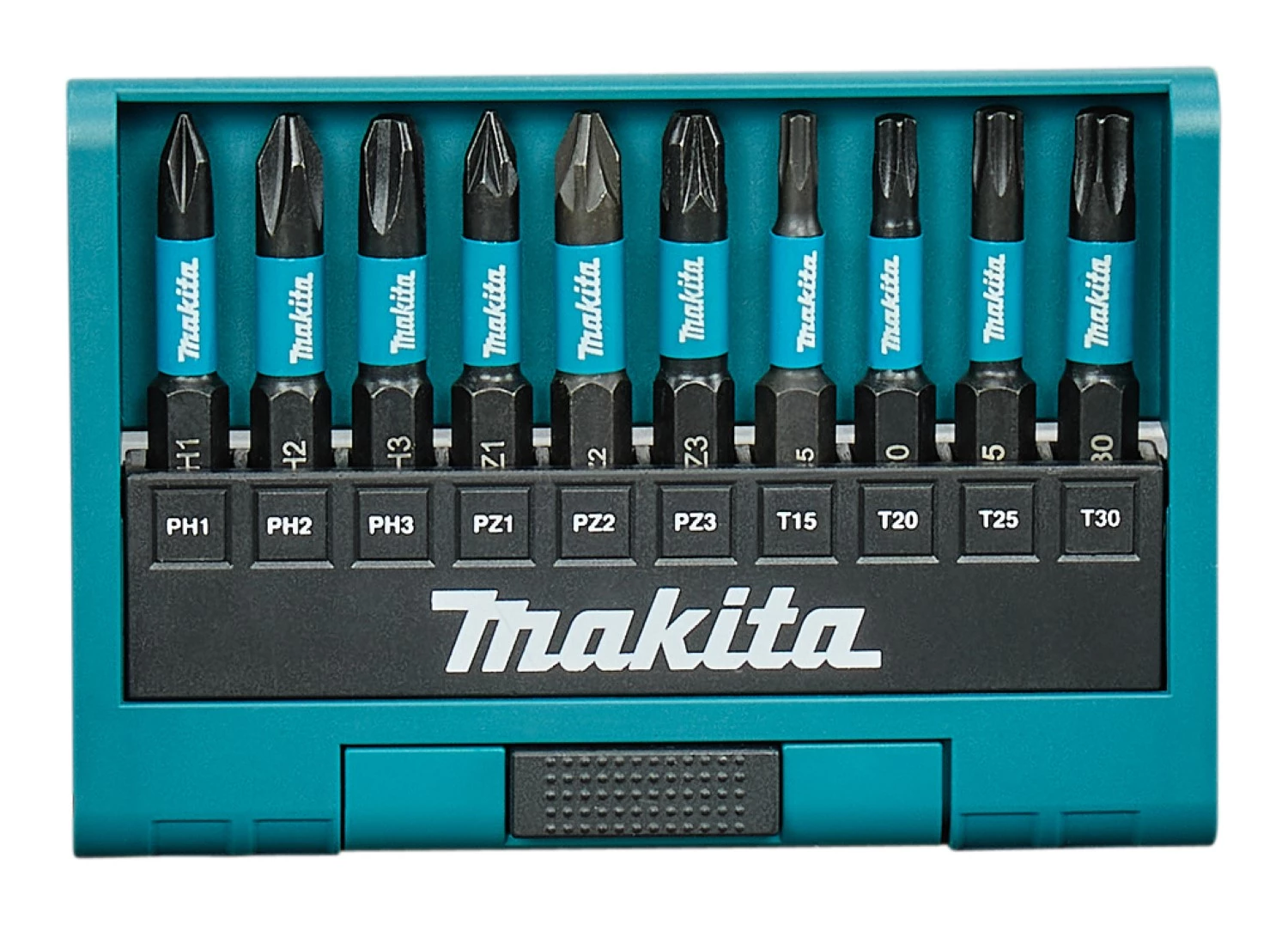 Makita E-12011 Jeu d'embouts de vissage à percussion 10 pièces - Noir percussion-image