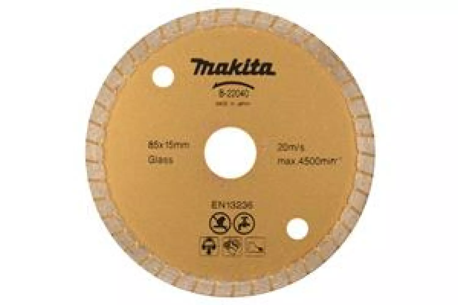 Makita B-22040 Diamantdoorslijpschijf - 85 x 15 x 2mm - Asfalt / Steen / Tegels & Natuursteen-image