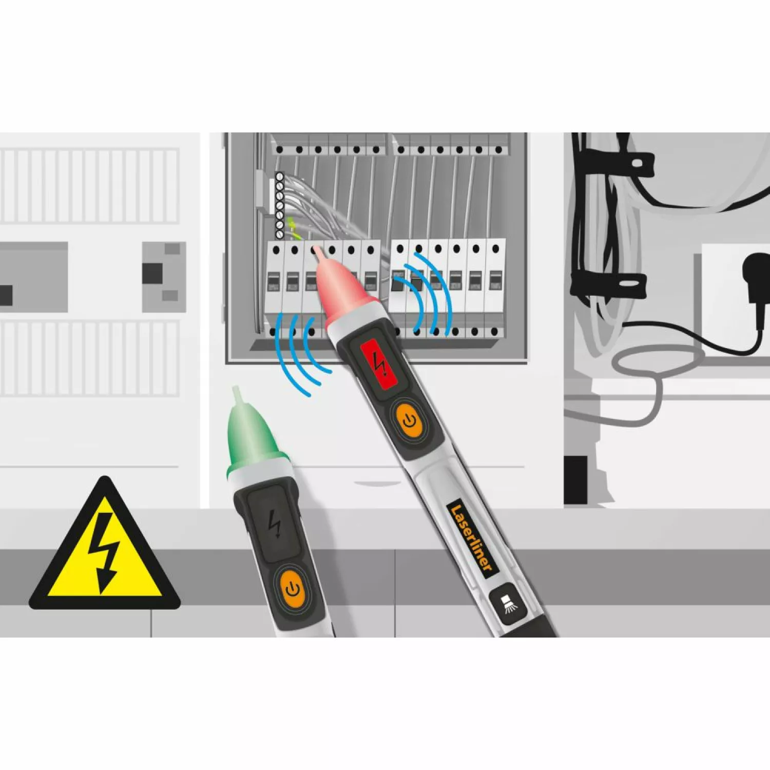 Laserliner ActiveFinder Pro Testeur de tension sans contact - 1000 V-image