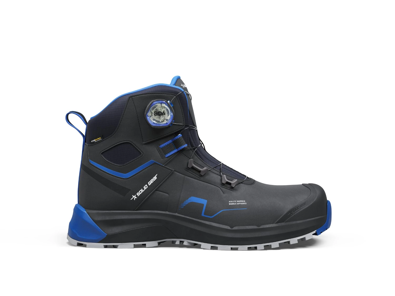 Solid Gear Sonar Mi-hautes noires/bleues - Taille 38-image