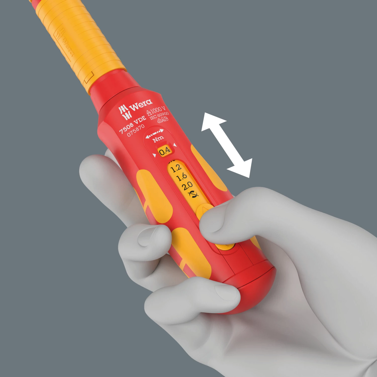 Wera 05006633001 23-delige Kraftform Kompakt VDE Safe-Torque Speed schakelkast set 1 Wisselklingenset in etui-image
