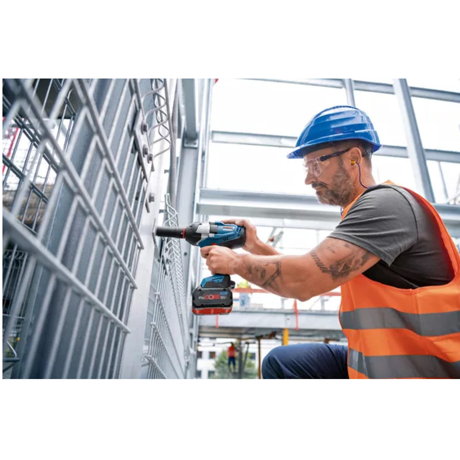 Bosch GDS 18V-1050 H 18V Li-Ion accu BiTurbo slagmoeraanzetter set (2x 8,0Ah) in L-Boxx - 1700Nm - 3/4" - koolborstelloos-image