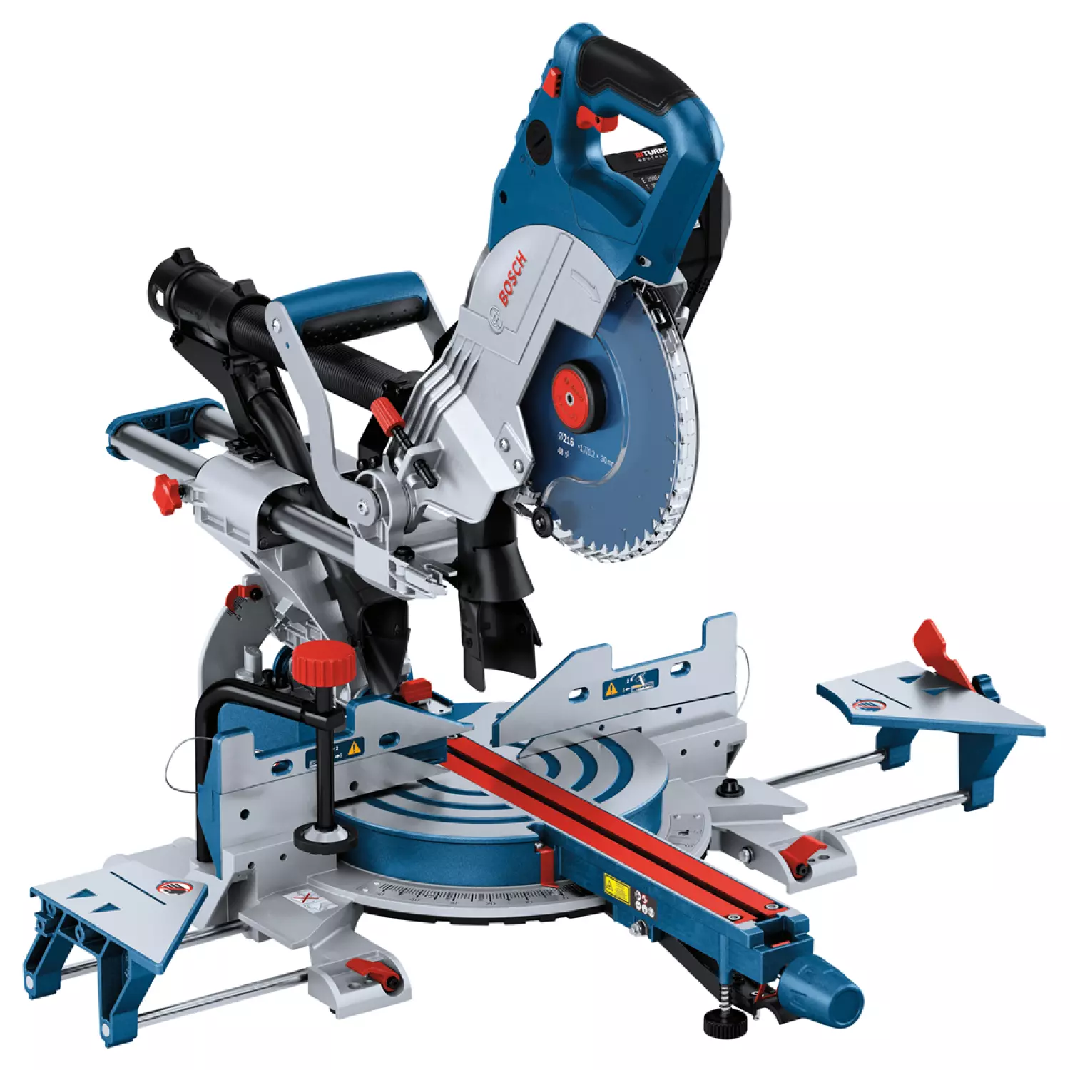 Bosch GCM 18V-216 DC Scie à découper et à onglets sans fil - 18V Li-ion - Machine seule-image