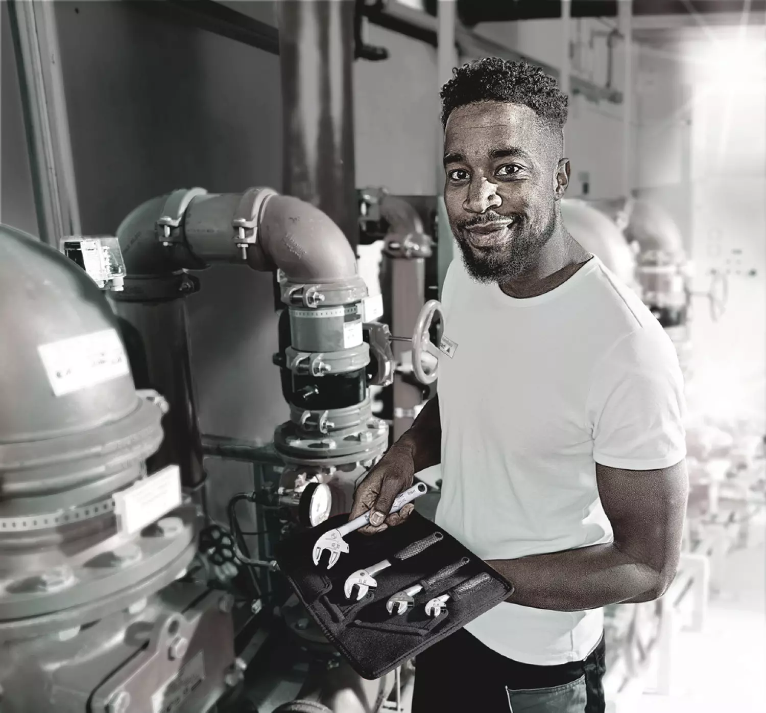 Wera 05020110001 6004 Joker 4-delige Zelfinstellende Steeksleutelset (XS, S, M & L) in etui - 7 - 19mm-image