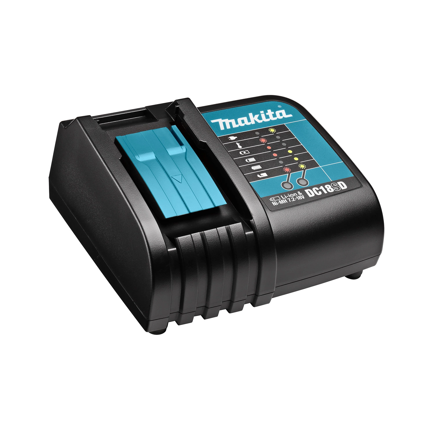 Makita DC18SD - Chargeur 14,4V Li-ion-18V - Avec système de refroidissement-image