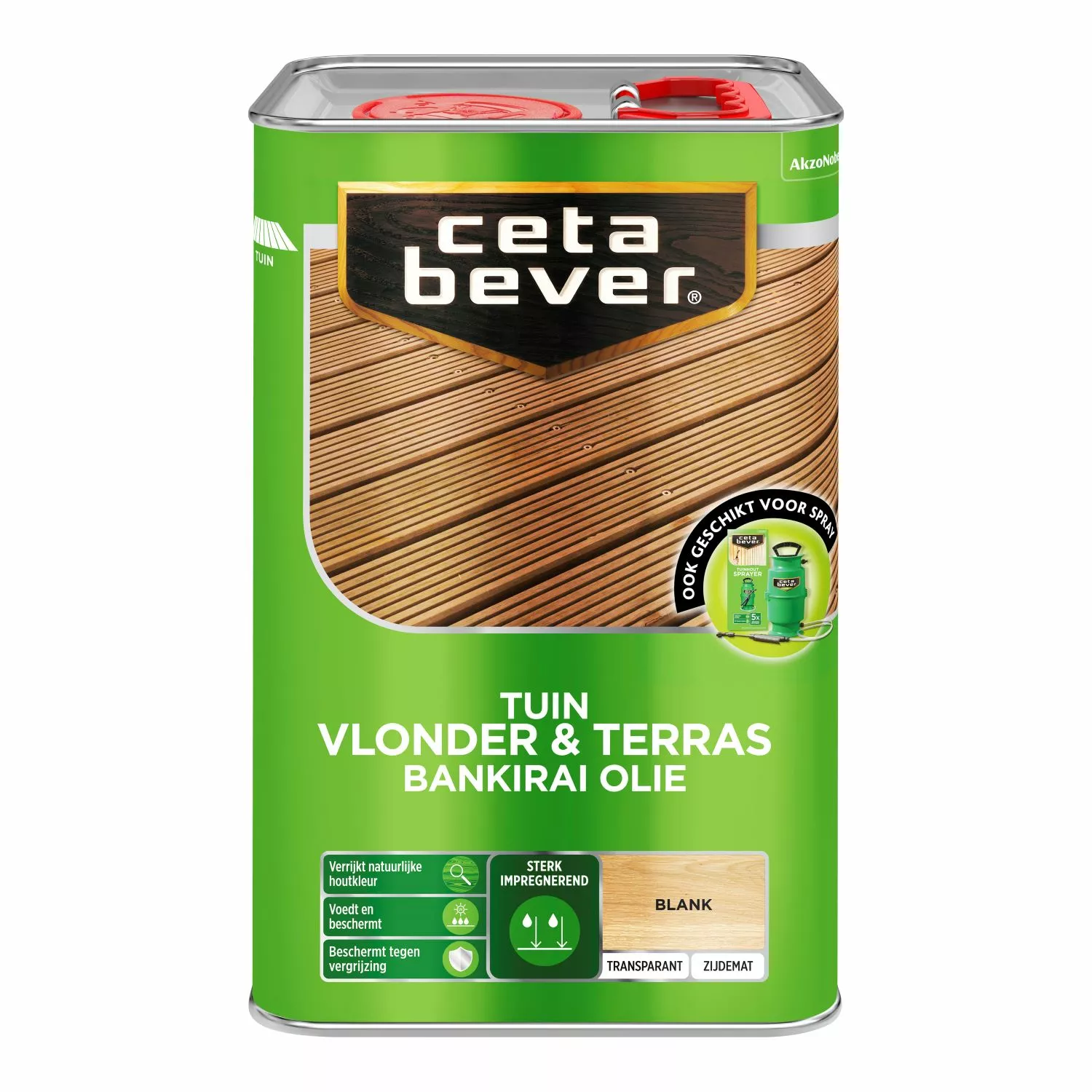 Cetabever Vlonder & Terras Bankirai Olie - Blank - 4L-image