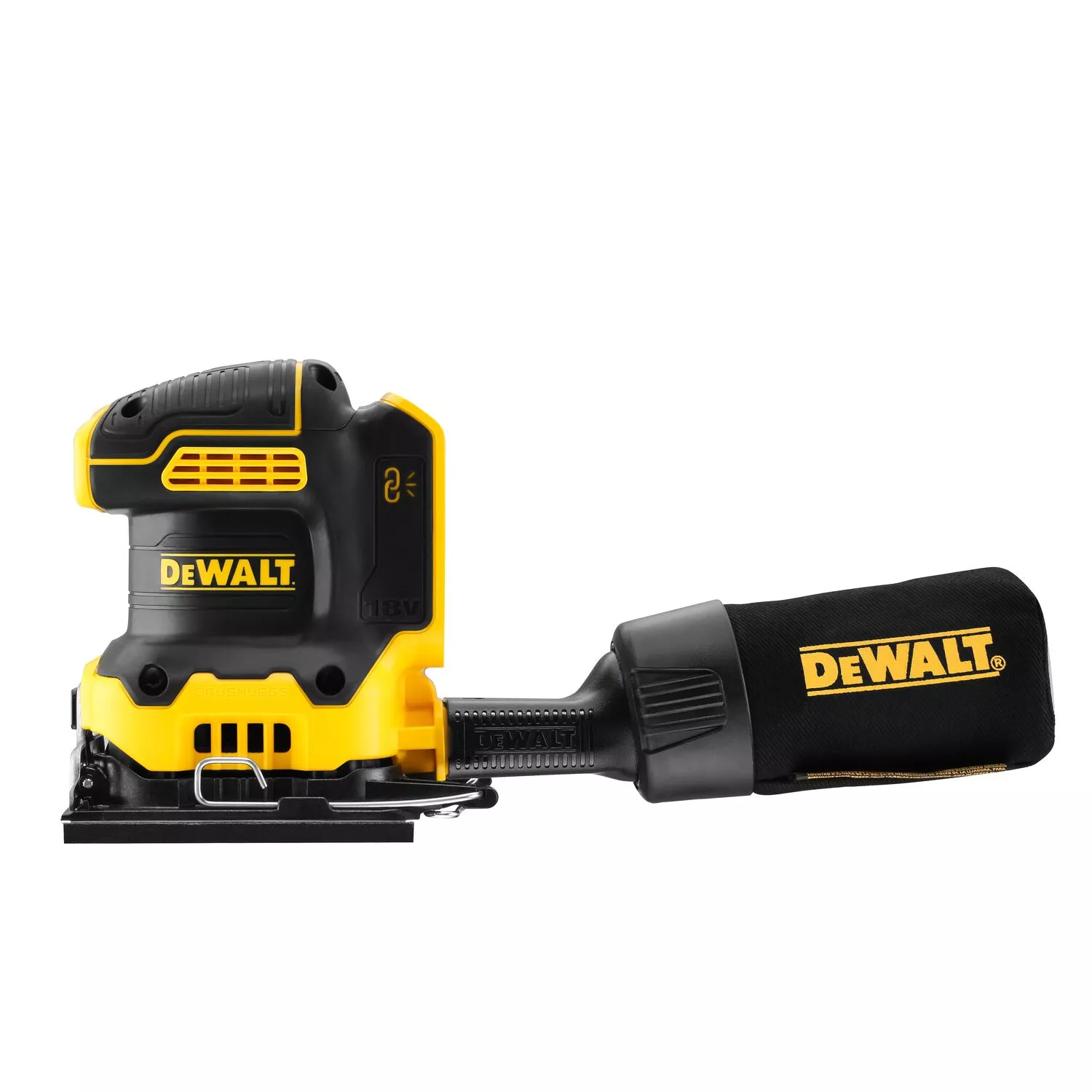 DeWALT DCW200N 18V Li-ion XR accu vlakschuurmachine body - 140 x 115mm - koolborstelloos-image
