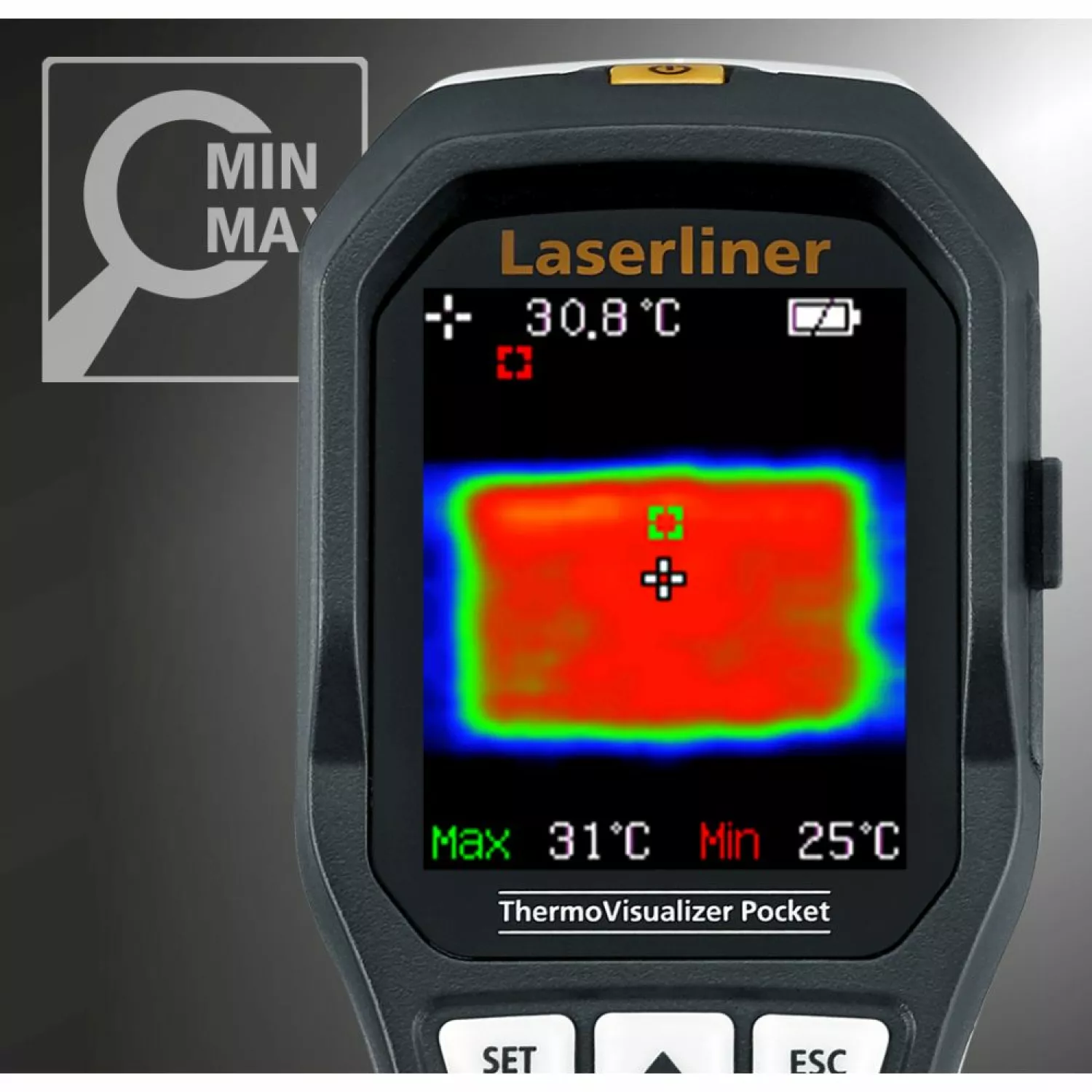 Laserliner 082.074A ThermoVisualizer Pocket Thermomètre infrarouge-image