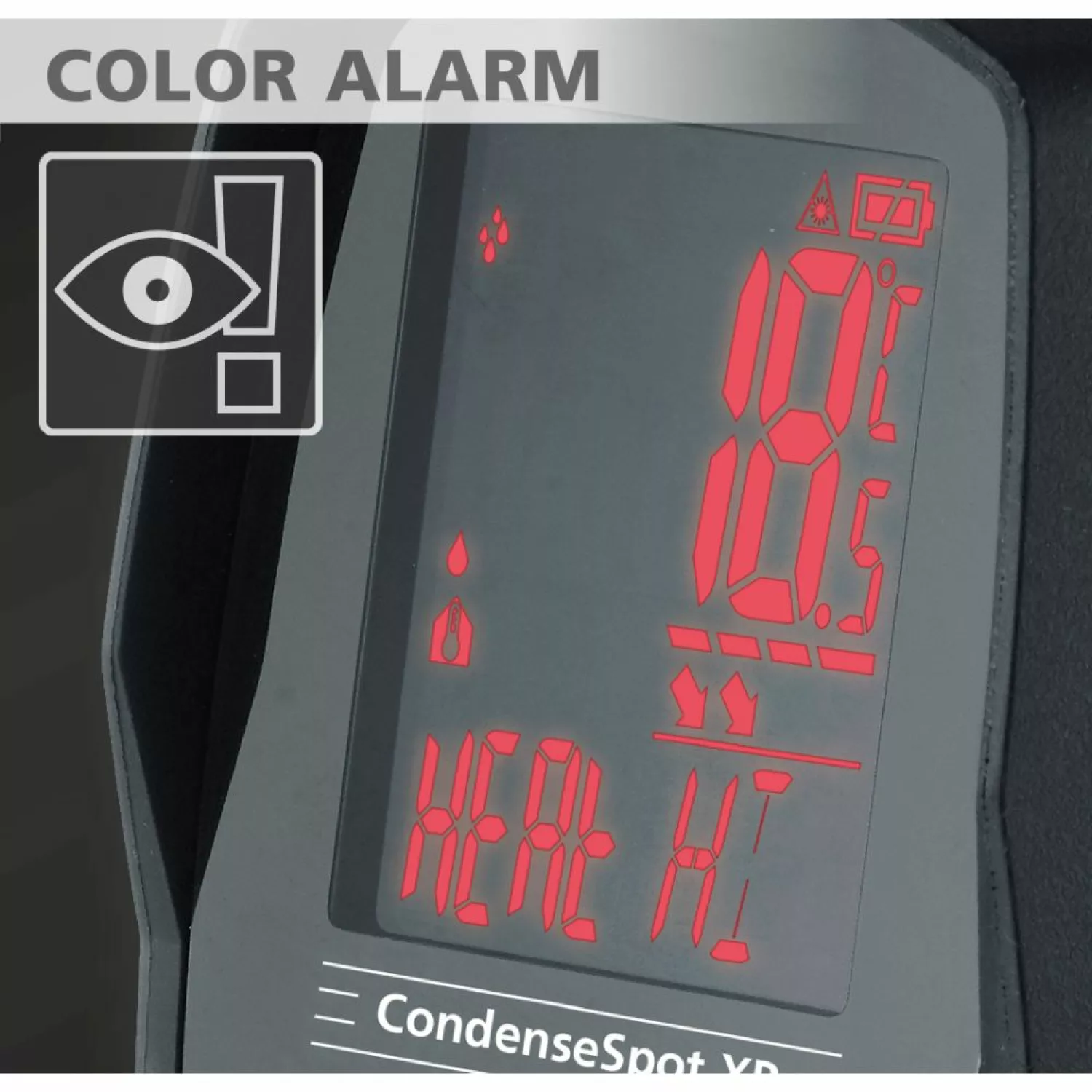 Laserliner CondenseSpot XP Multifunctionele infrarood thermometer -bluetooth - bereik -40°C t/m 800°C-image