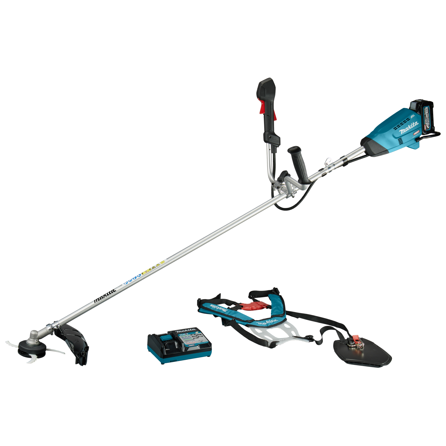 Makita UR016GM101 XGT 40 V Max Li-ion accu Bosmaaier set (1x 4,0Ah accu) - U-greep - 330mm- 4,0 Ah accu (1 st)-image