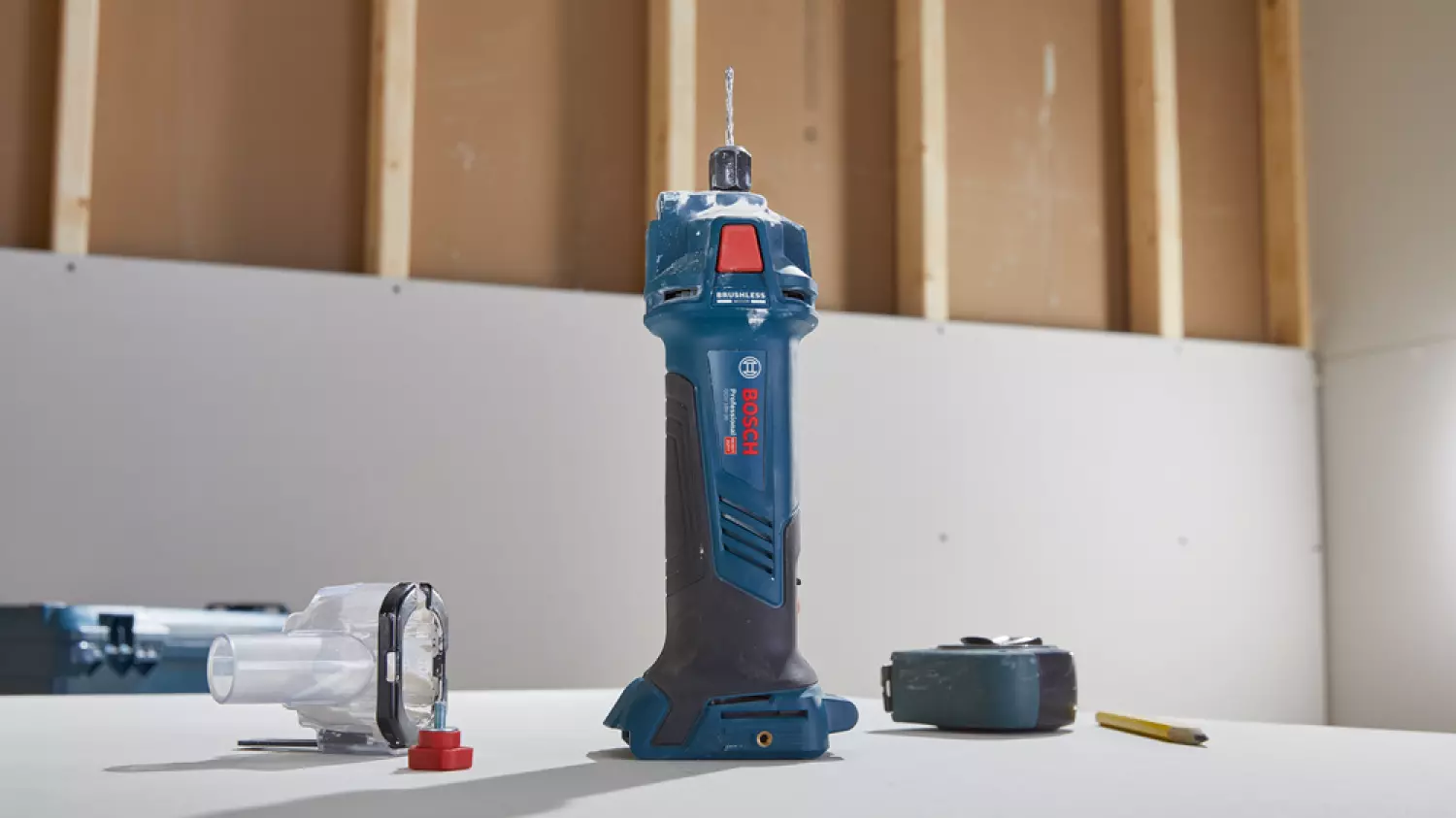 Bosch GCU 18V-30 18V Li-ion accu droogbouwfrees body - koolborstelloos-image