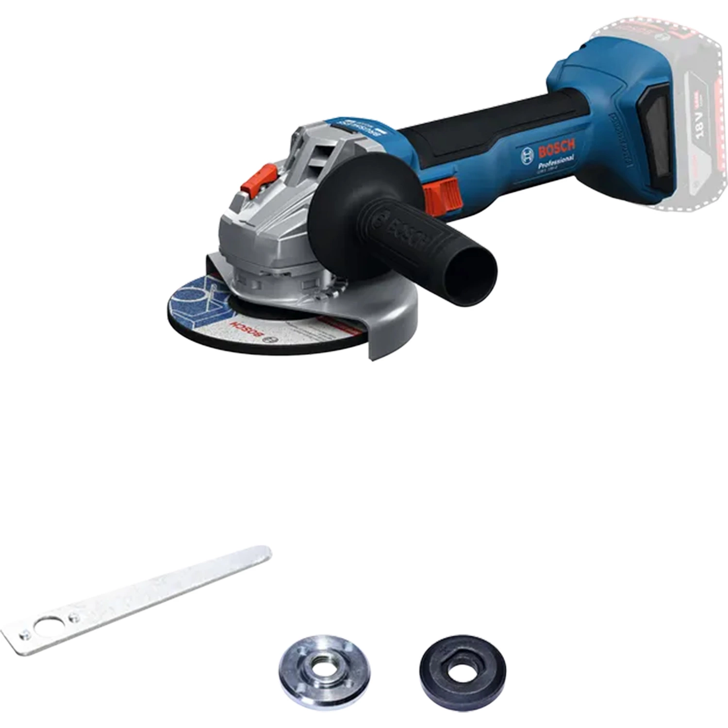 Bosch GWS 18V-8 Meuleuse d'angle sans fil 18 V Li-Ion - 125 mm-image