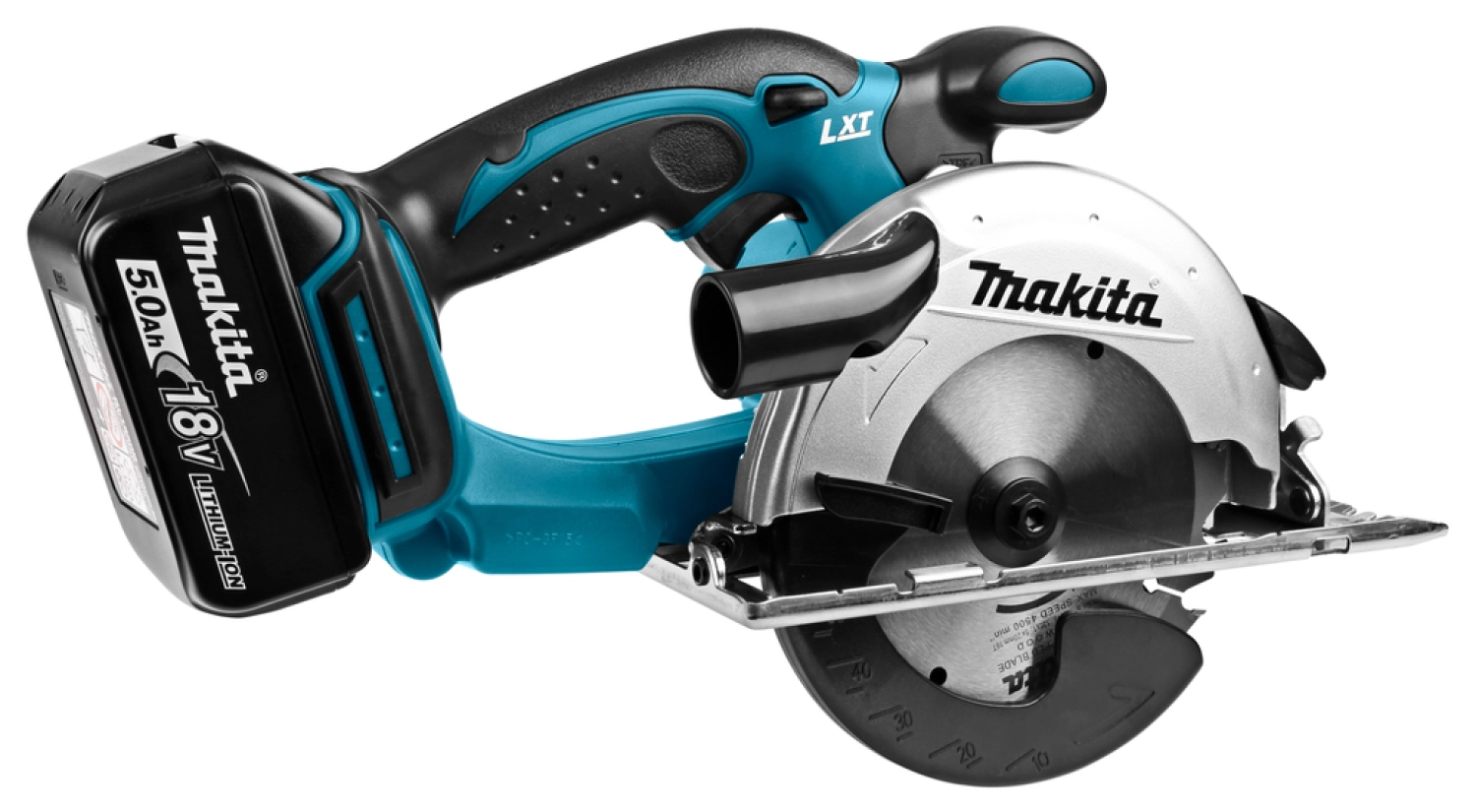Makita DSS501RTJ 18V Li-Ion Accu cirkelzaag set (2x 5.0Ah accu) in Mbox - 136mm-image