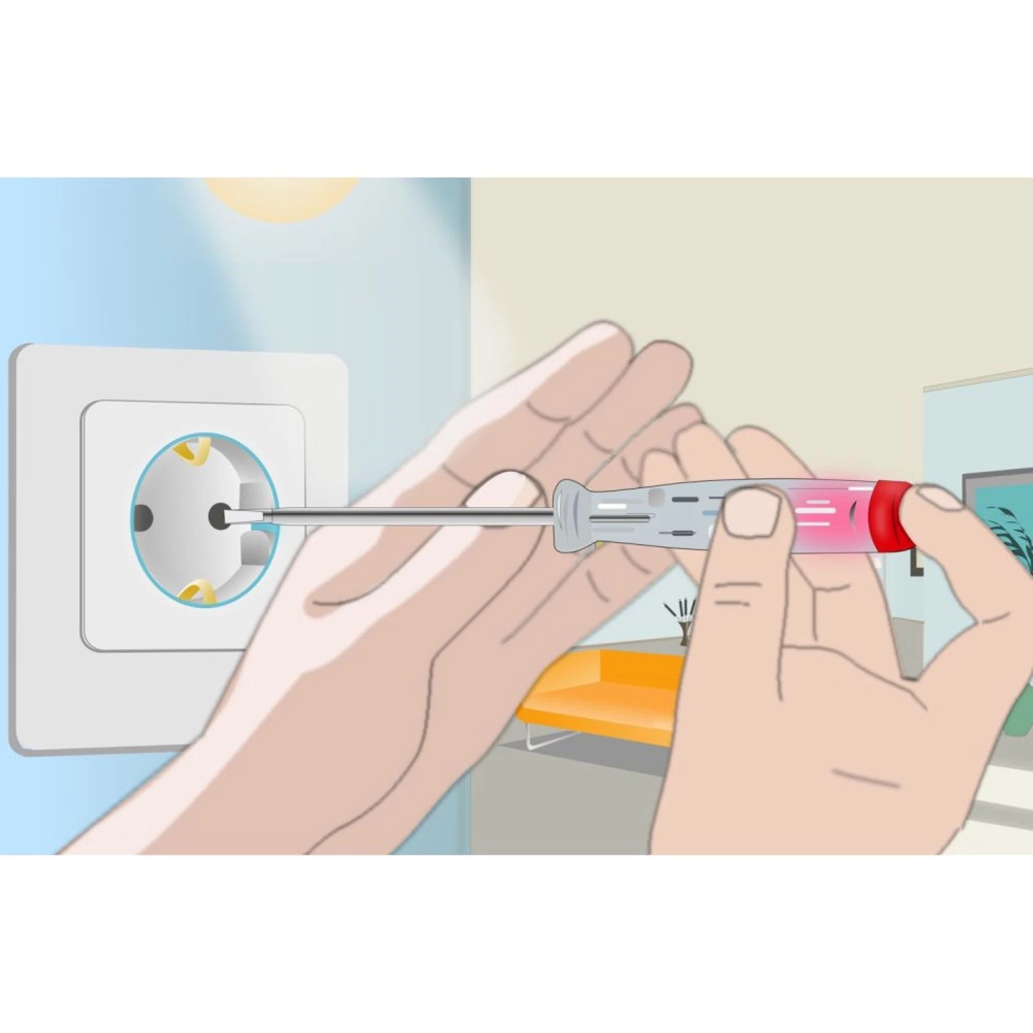 Laserliner TipTest Duo 2-delige Spanningszoeker set - 150-250V AC-image