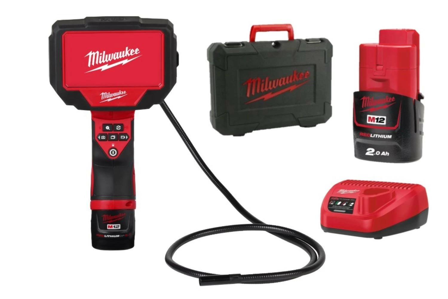 Milwaukee M12 360IC12-0C Caméra d'inspection-image