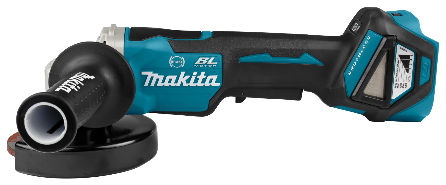 Makita DGA517Z 18V Li-Ion Accu haakse slijper incl. ADT body - 125mm - koolborstelloos-image