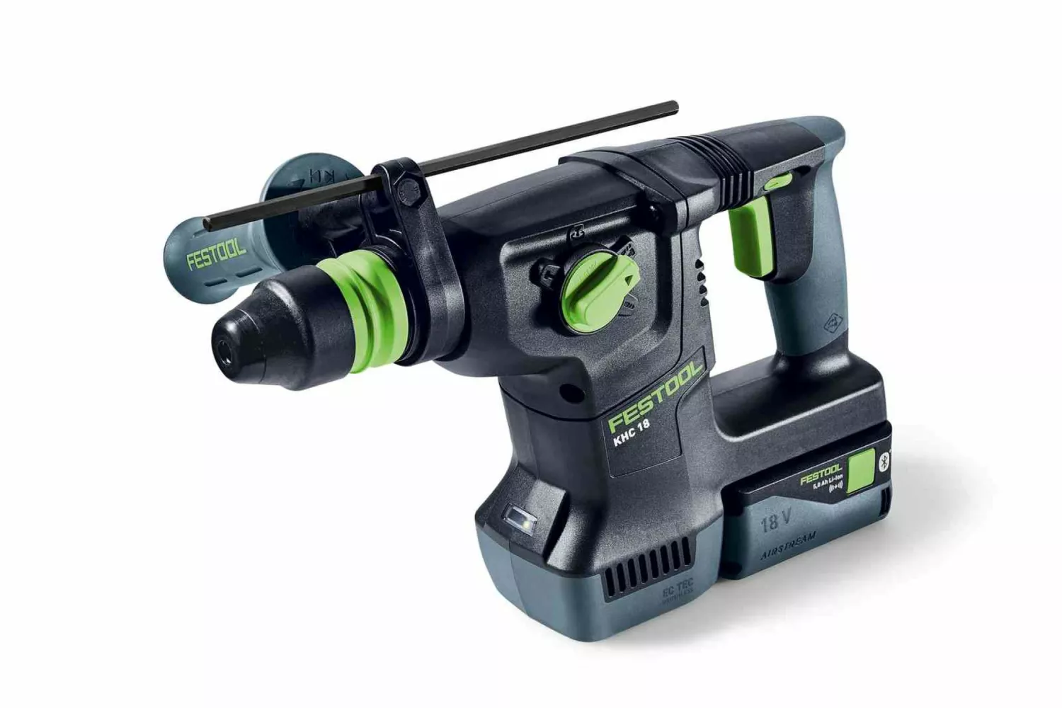 Festool KHC 18 5,0 EBI-Plus Accu-combihamer (2x 5.0Ah accu) in systainer-image