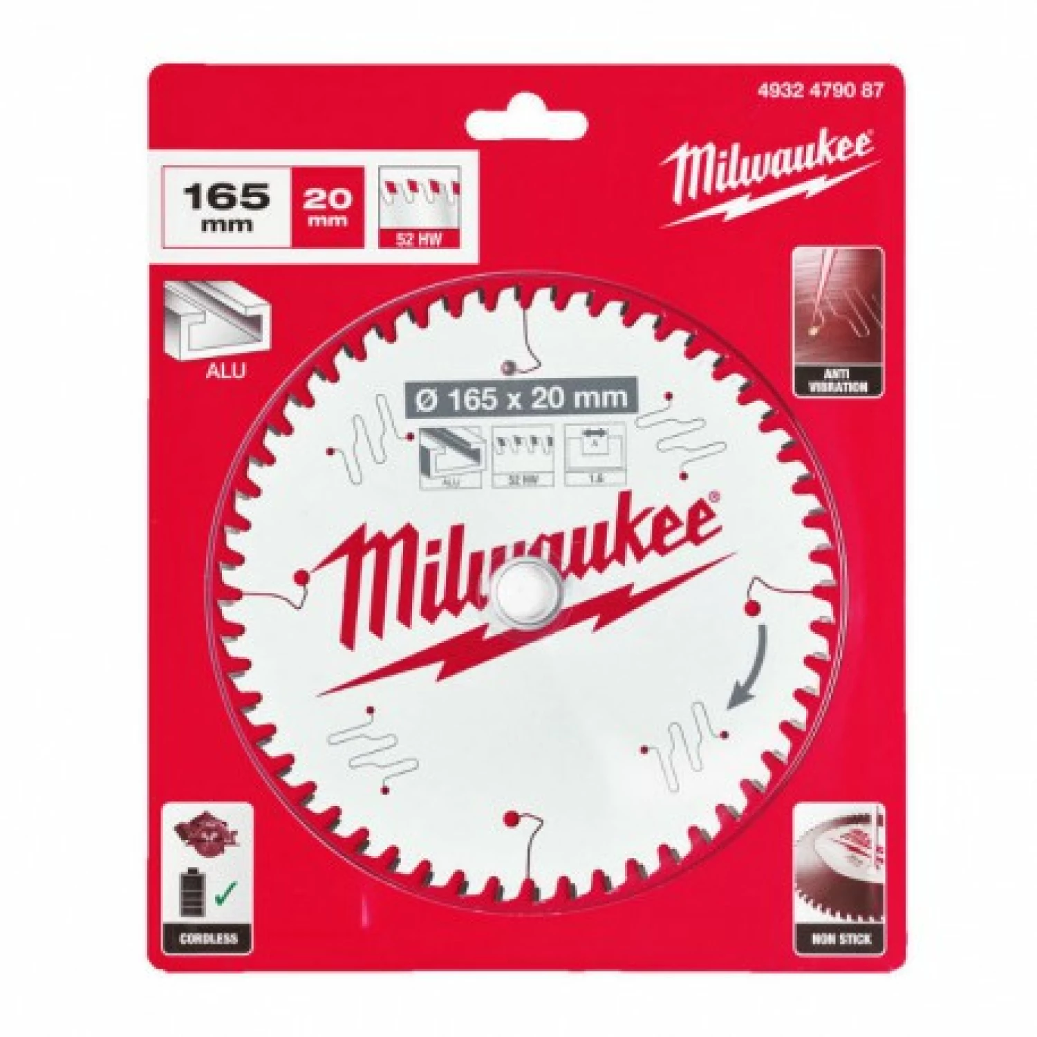 Milwaukee 4932479087 Lame de scie circulaire-image