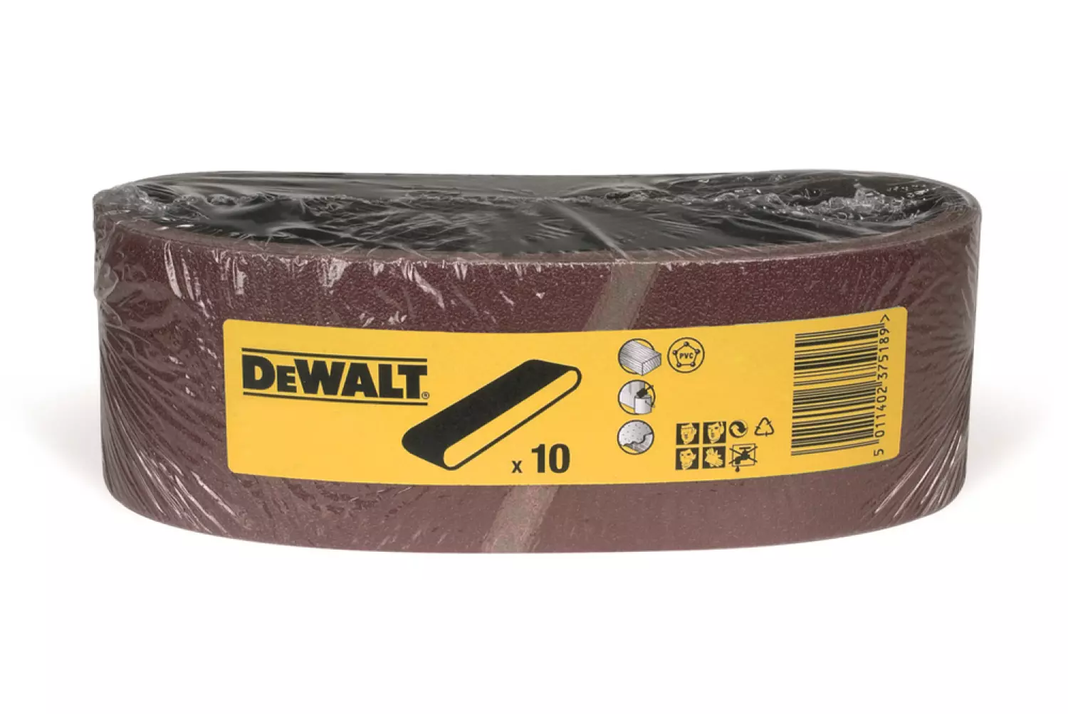 DeWALT DT3303 Bandes de ponçage - G80 - 75x533mm (10pce.)-image