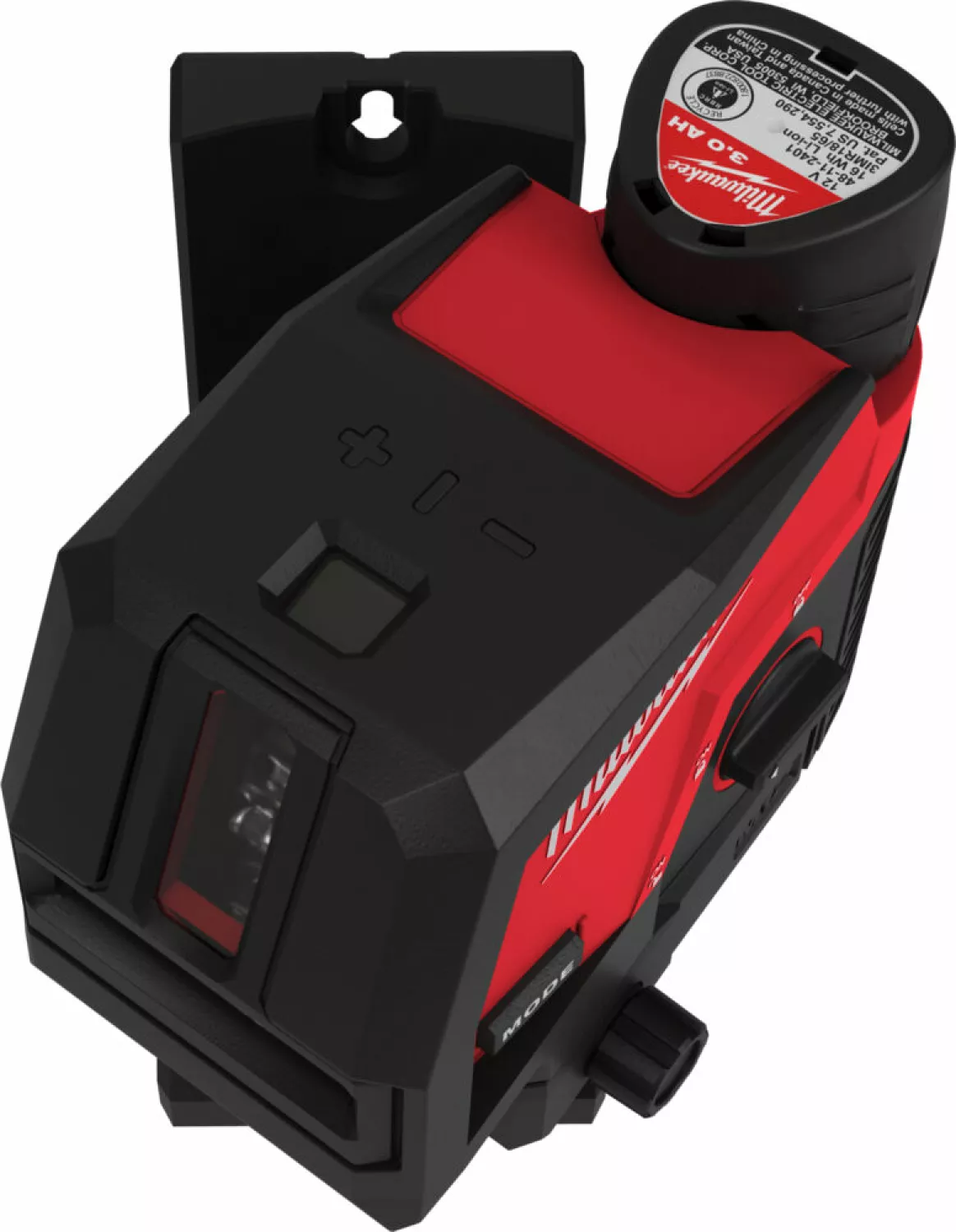 Milwaukee M12 CLLP-301C 12V Li-Ion accu laser set (1x 3,0Ah) in koffer - 2 lijnen - Groen - 38m-image