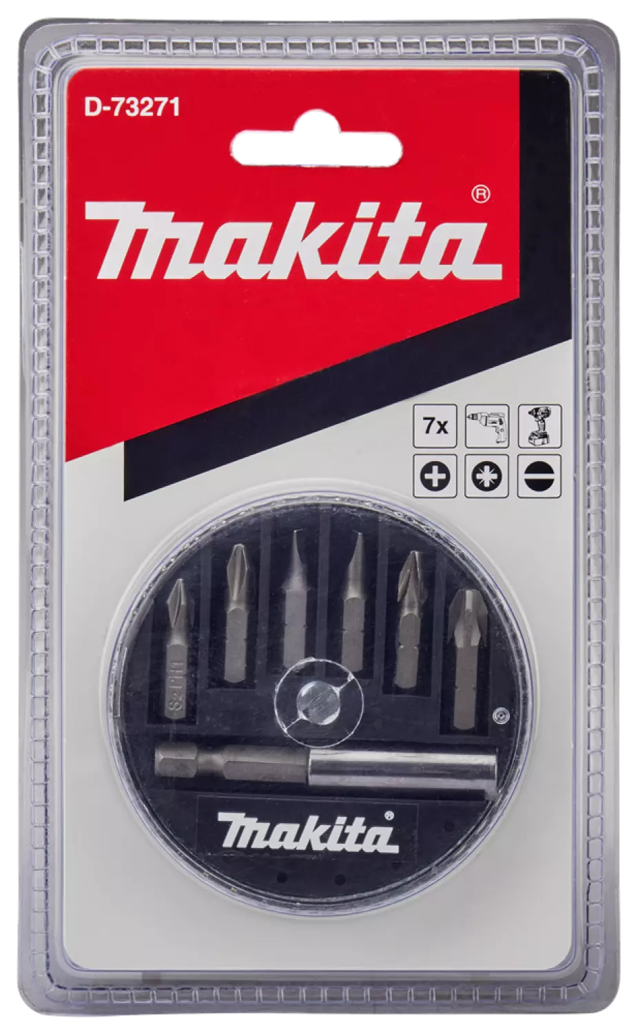 Makita D-73271 Schroefbitset - 7 delig-image