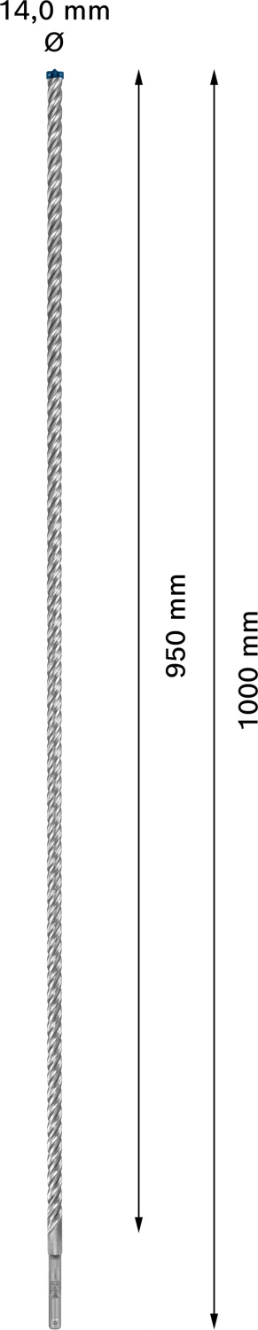 Bosch 2608900126 EXPERT Hamerboor SDS plus-7X - 14x950x1000mm-image